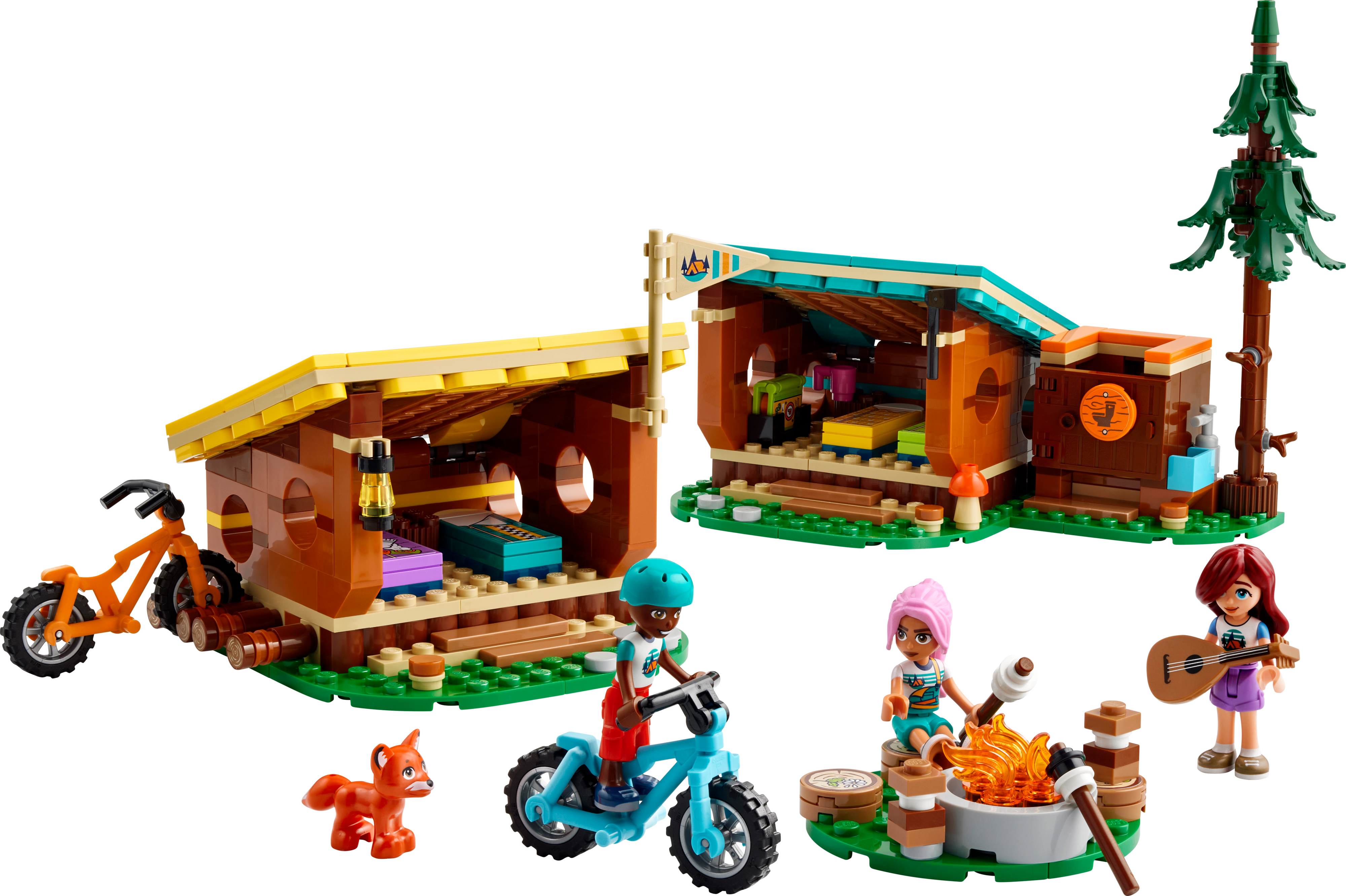 Конструктор LEGO Friends Уютные домики в приключенческом лагере 42624 фото 4