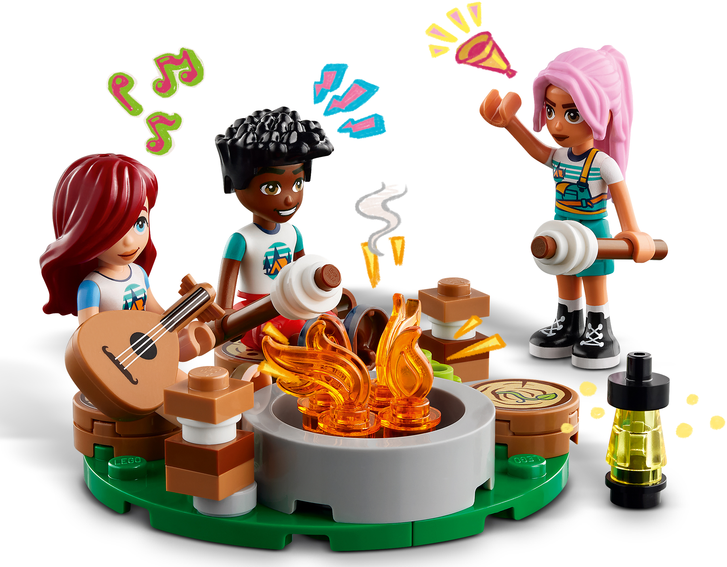 Конструктор LEGO Friends Уютные домики в приключенческом лагере 42624 фото 8