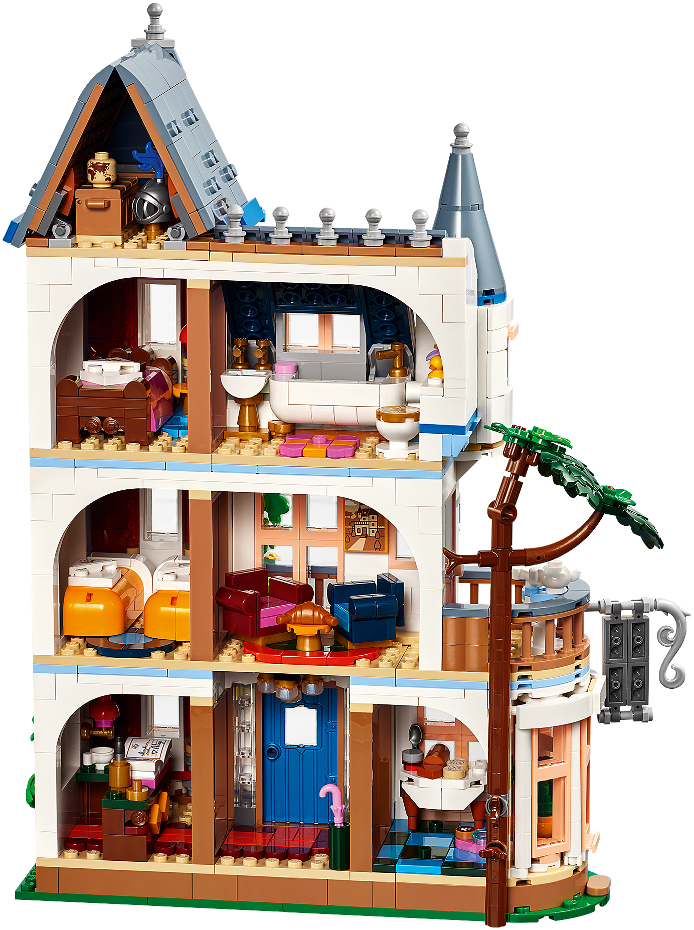 Конструктор LEGO 42638 Friends Замковый отель «Ночевка и завтрак» фото 5