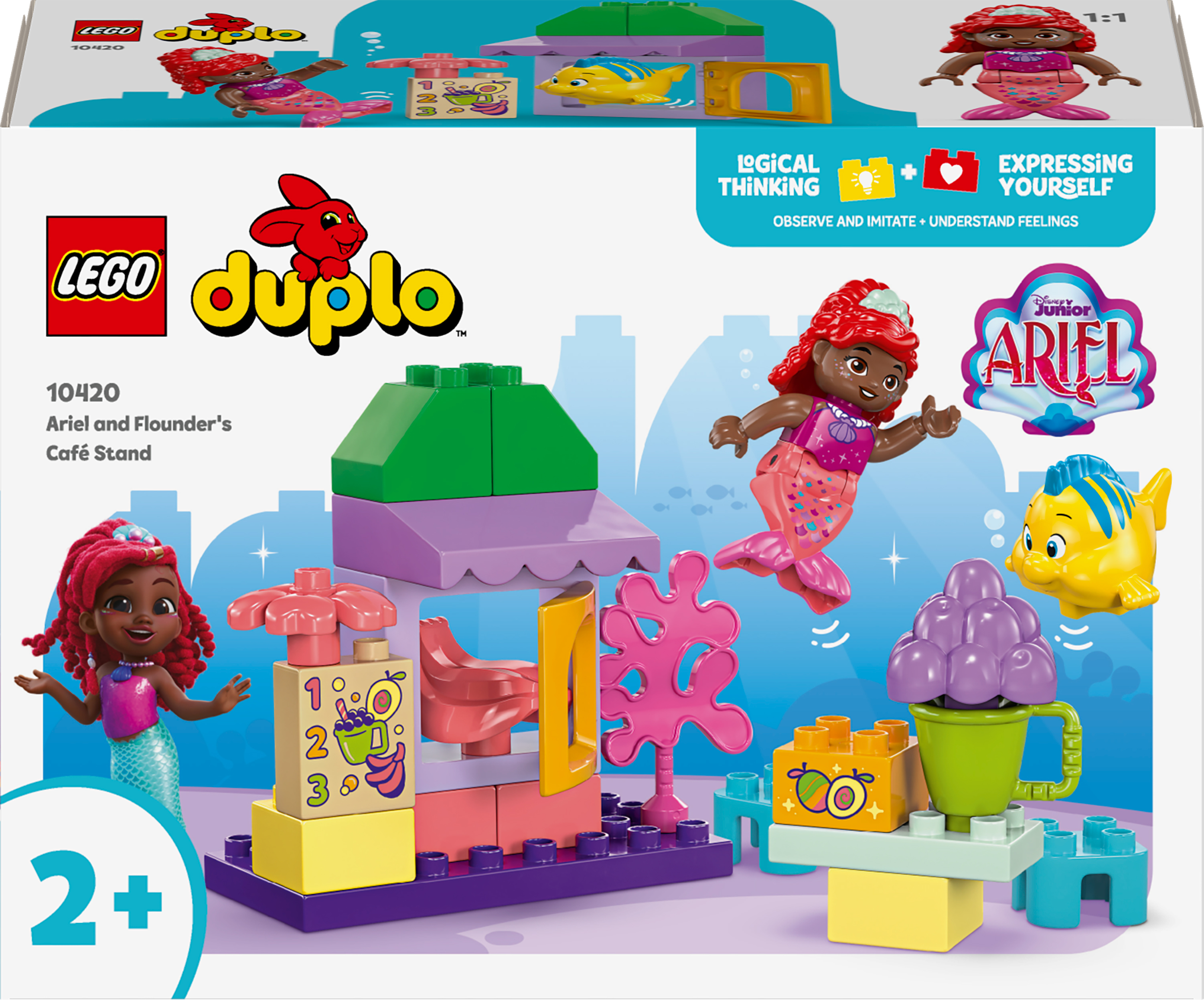 Конструктор LEGO DUPLO Disney Кав'ярня Аріель та Флаундера 10420фото2