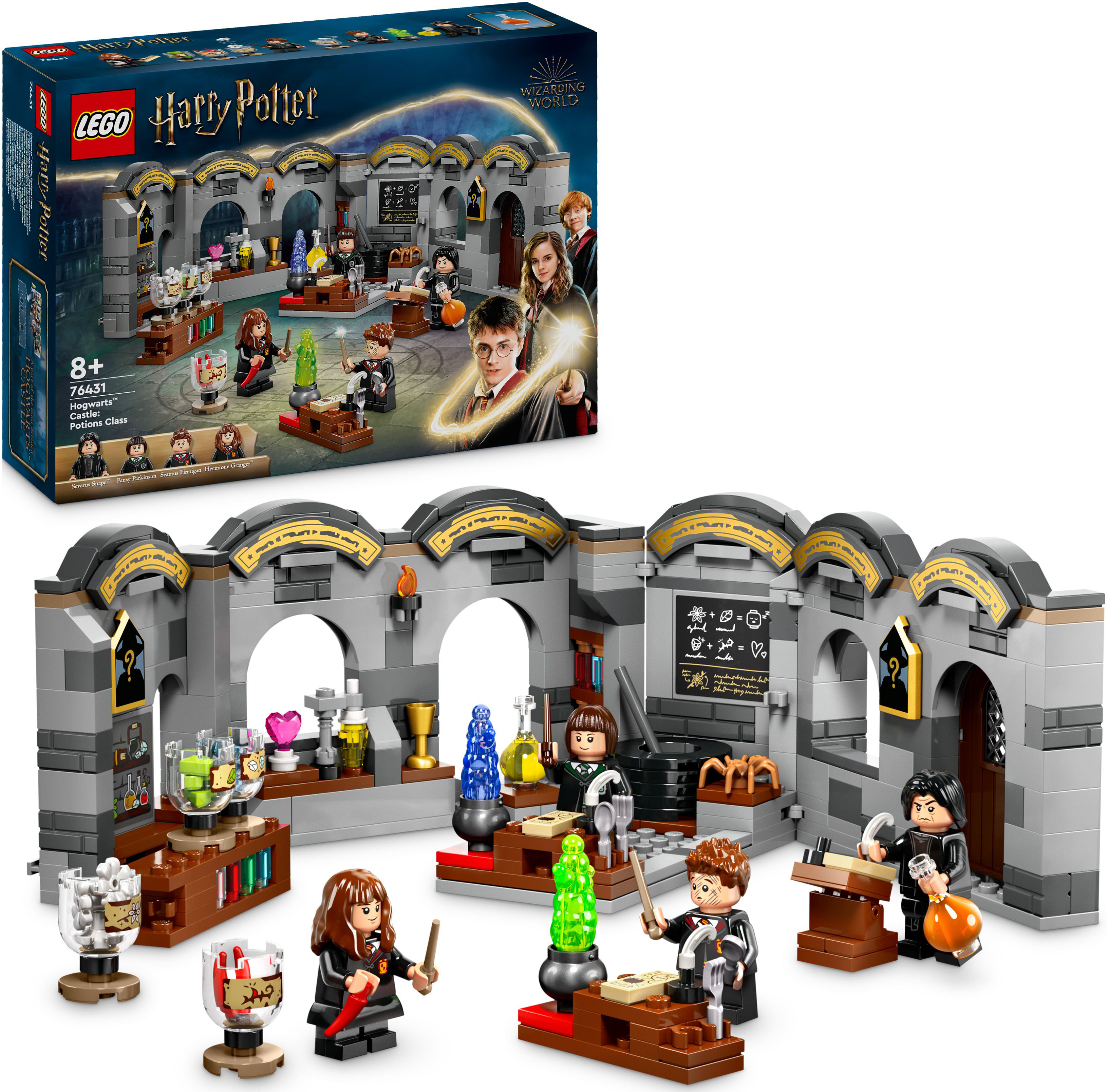 Конструктор LEGO 76431 Harry Potter Замок Говартс: Урок зельеваренияфото16
