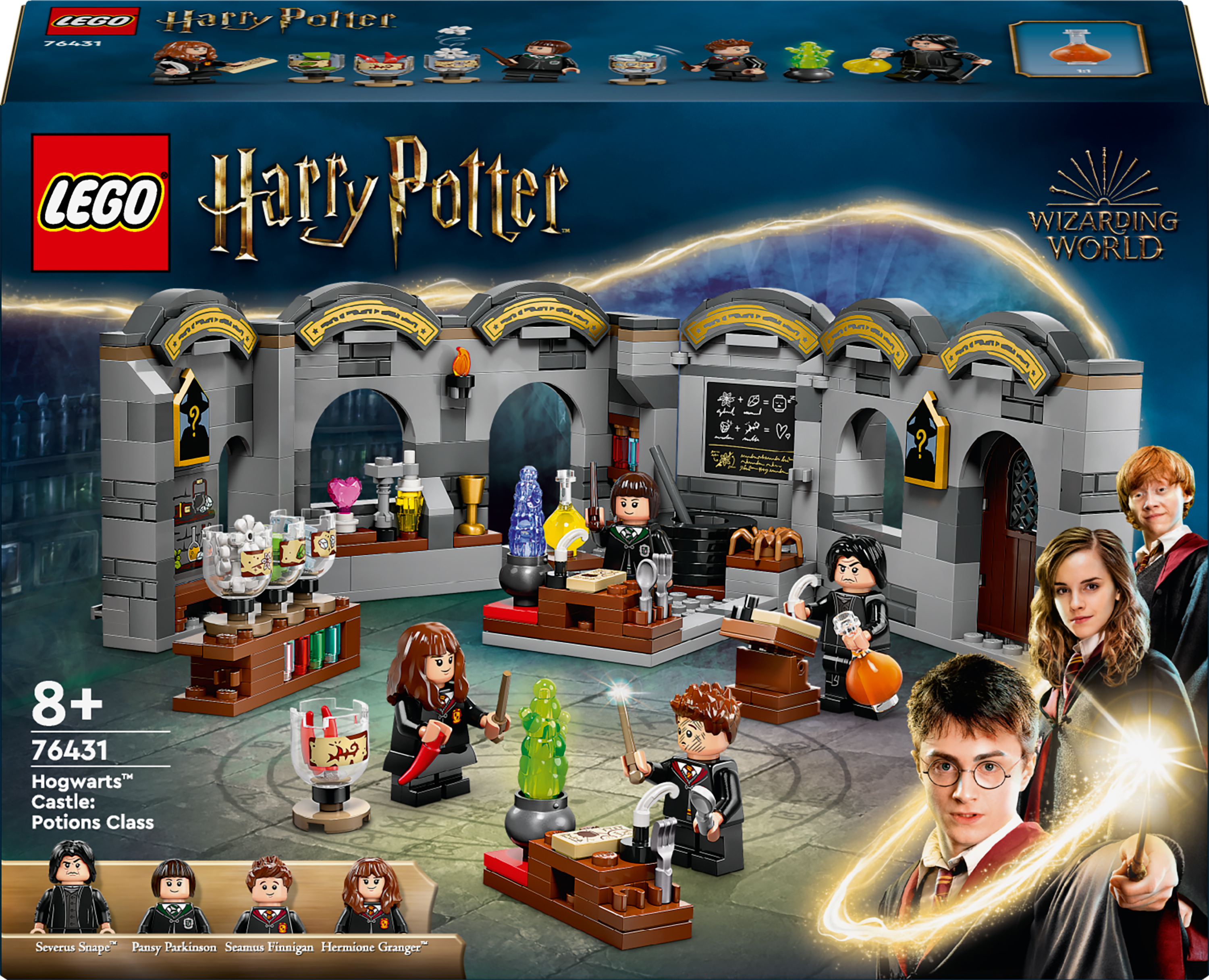 Конструктор LEGO 76431 Harry Potter Замок Говартс: Урок зельеваренияфото2