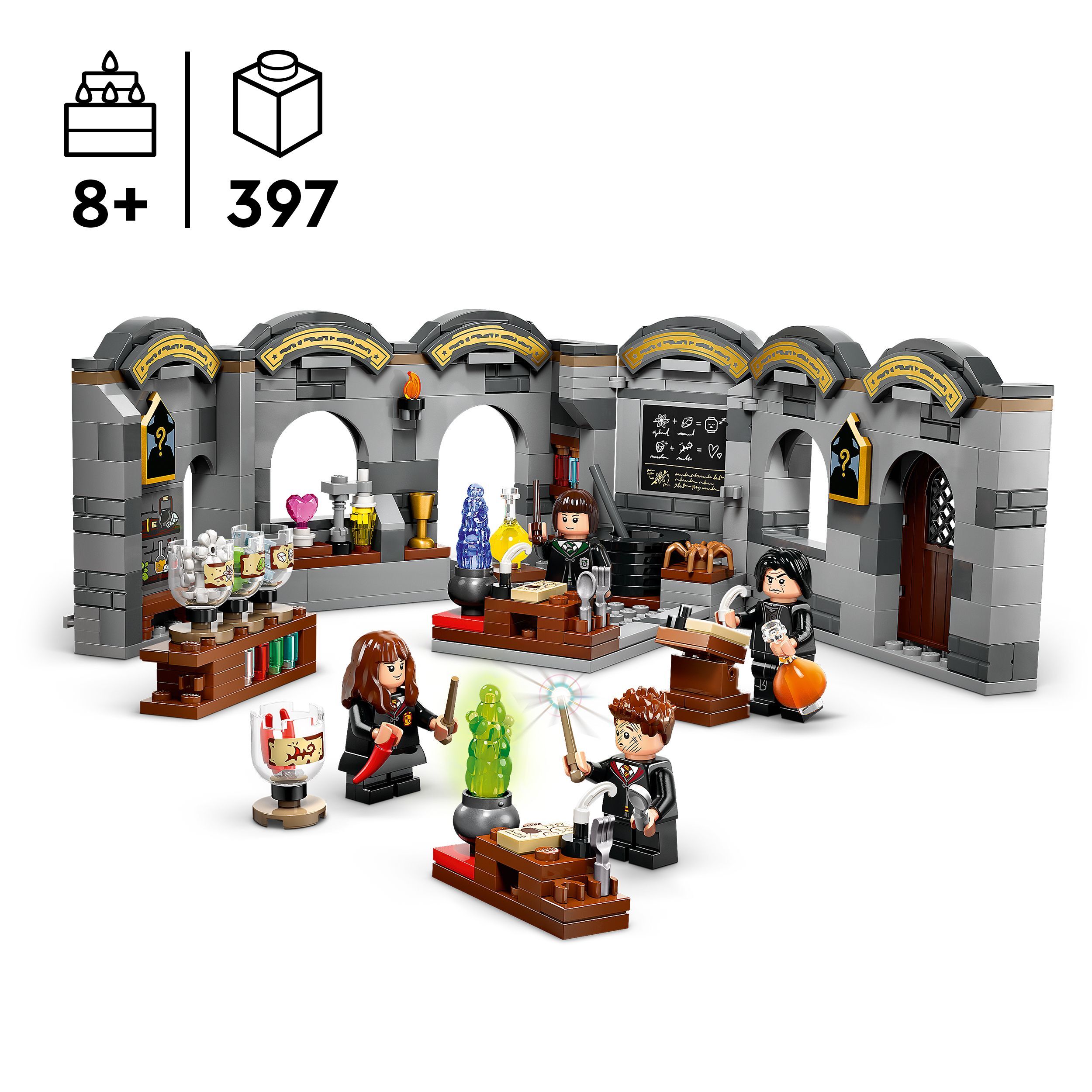 LEGO 76431 Harry Potter Замок Хогвардс: Урок зельеварения фото 2