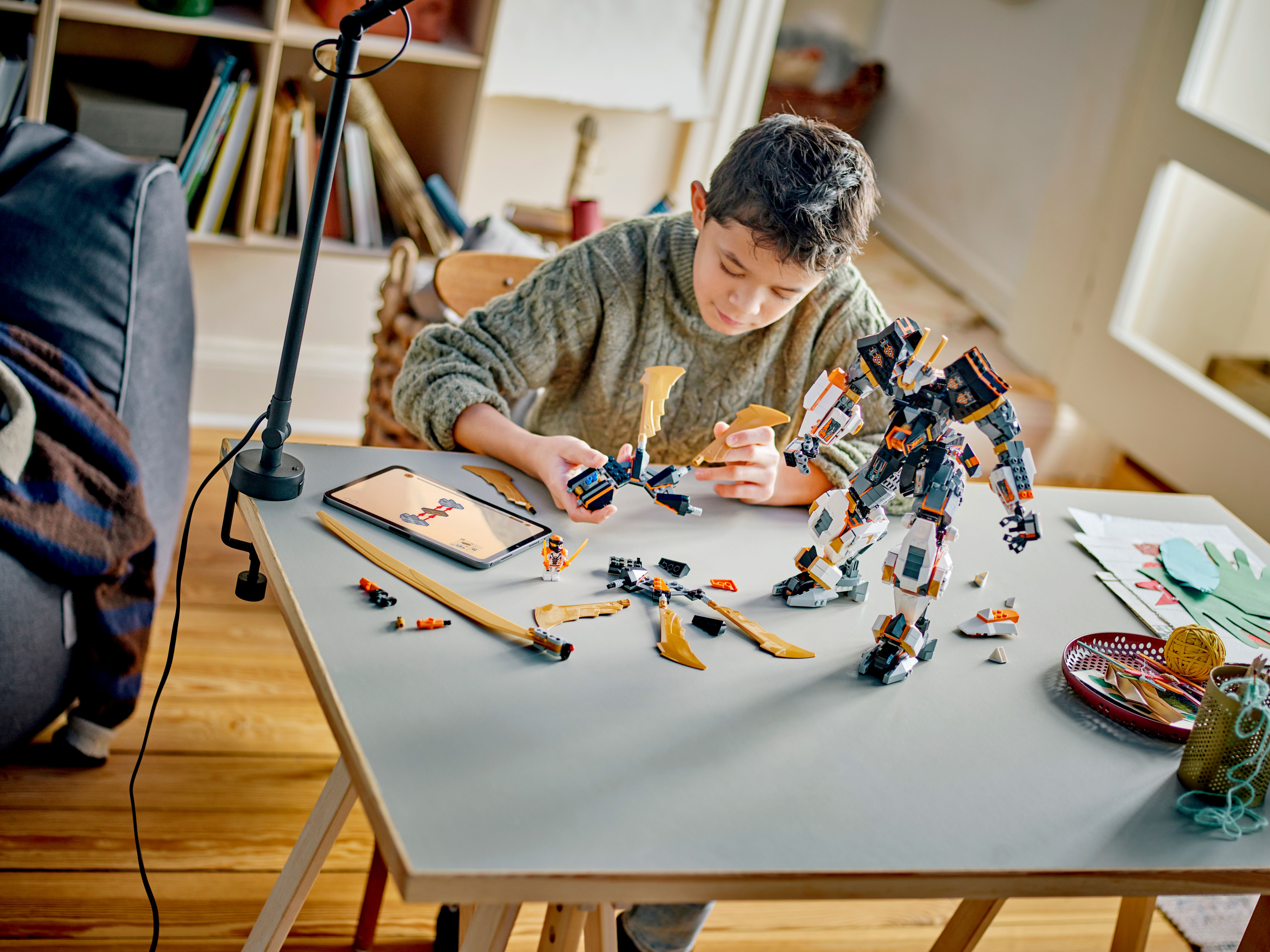 Конструктор LEGO NINJAGO Драконовый робот-титан Коула 71821 фото 13