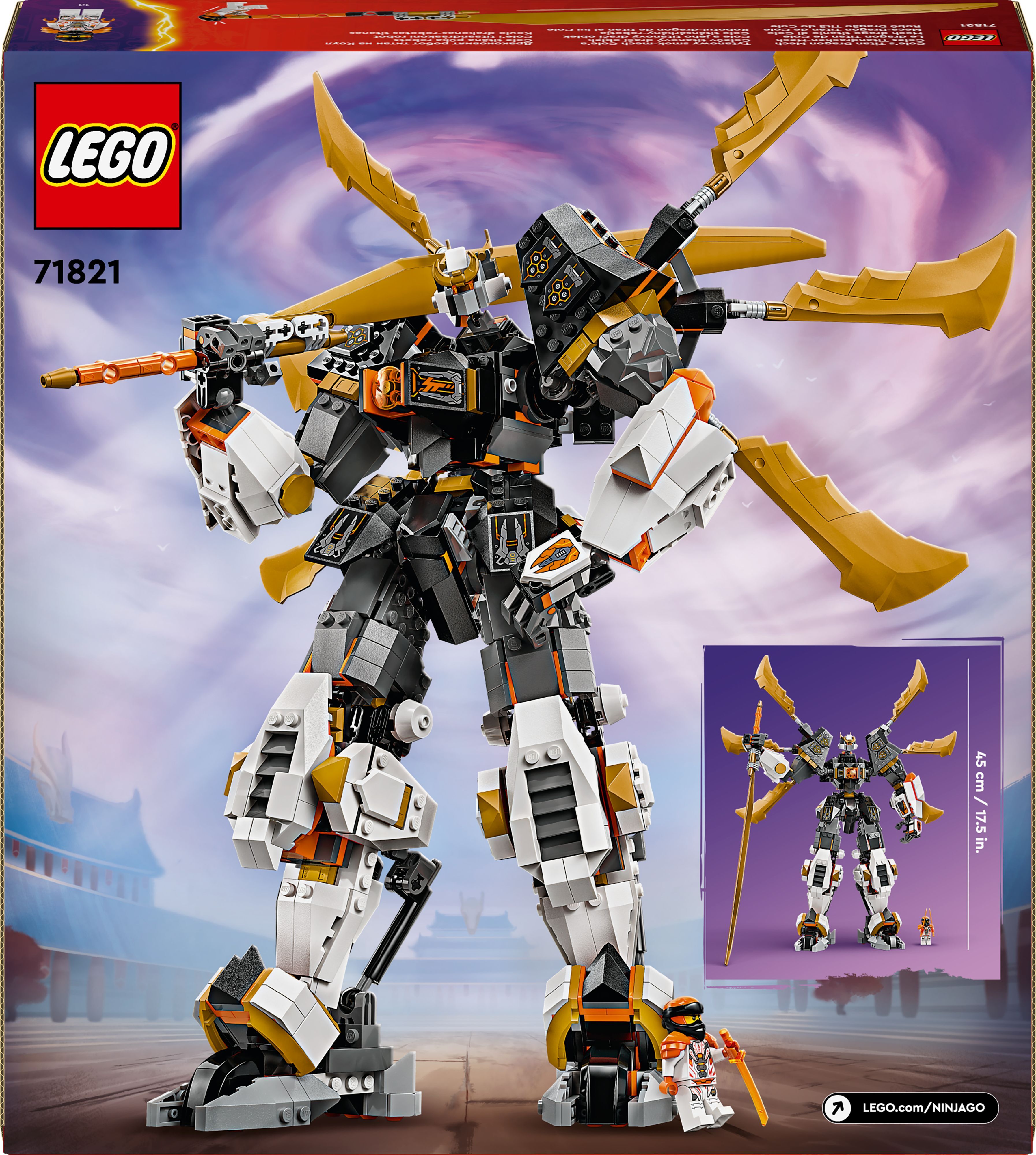 LEGO 71821 NINJAGO Драконовий робот-титан Коулафото12