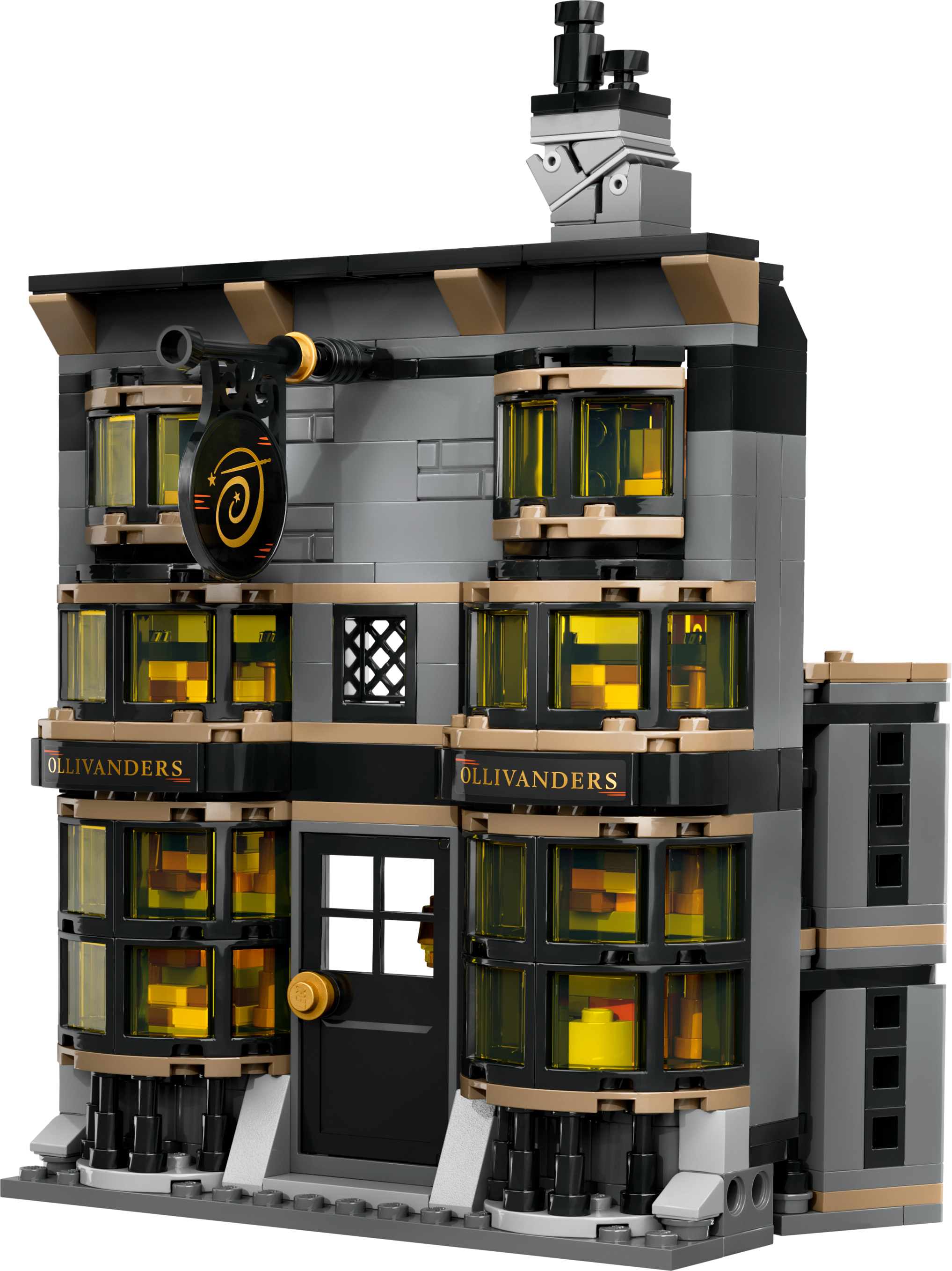 Конструктор LEGO 76439 Harry Potter Магазини Олівандера та мантій від Мадам Малкінфото7
