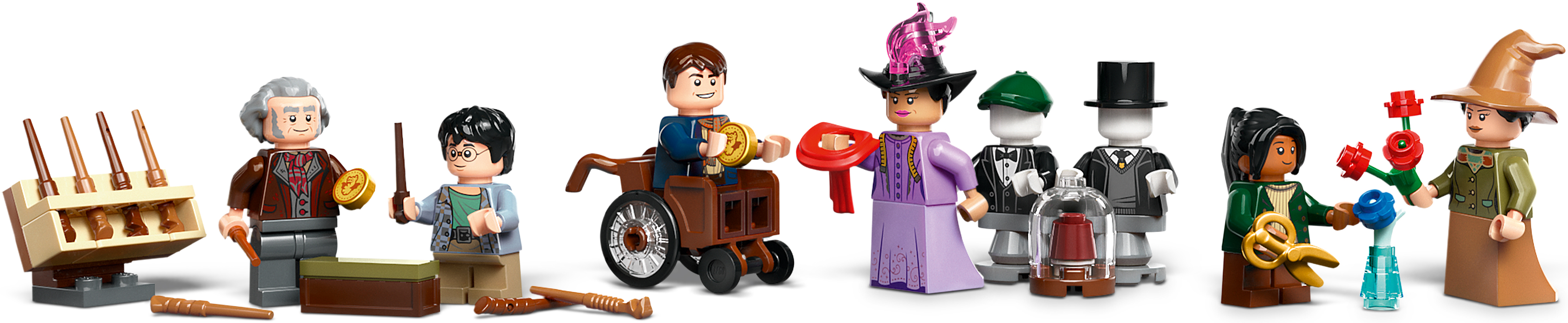 Конструктор LEGO 76439 Harry Potter Магазини Олівандера та мантій від Мадам Малкінфото12
