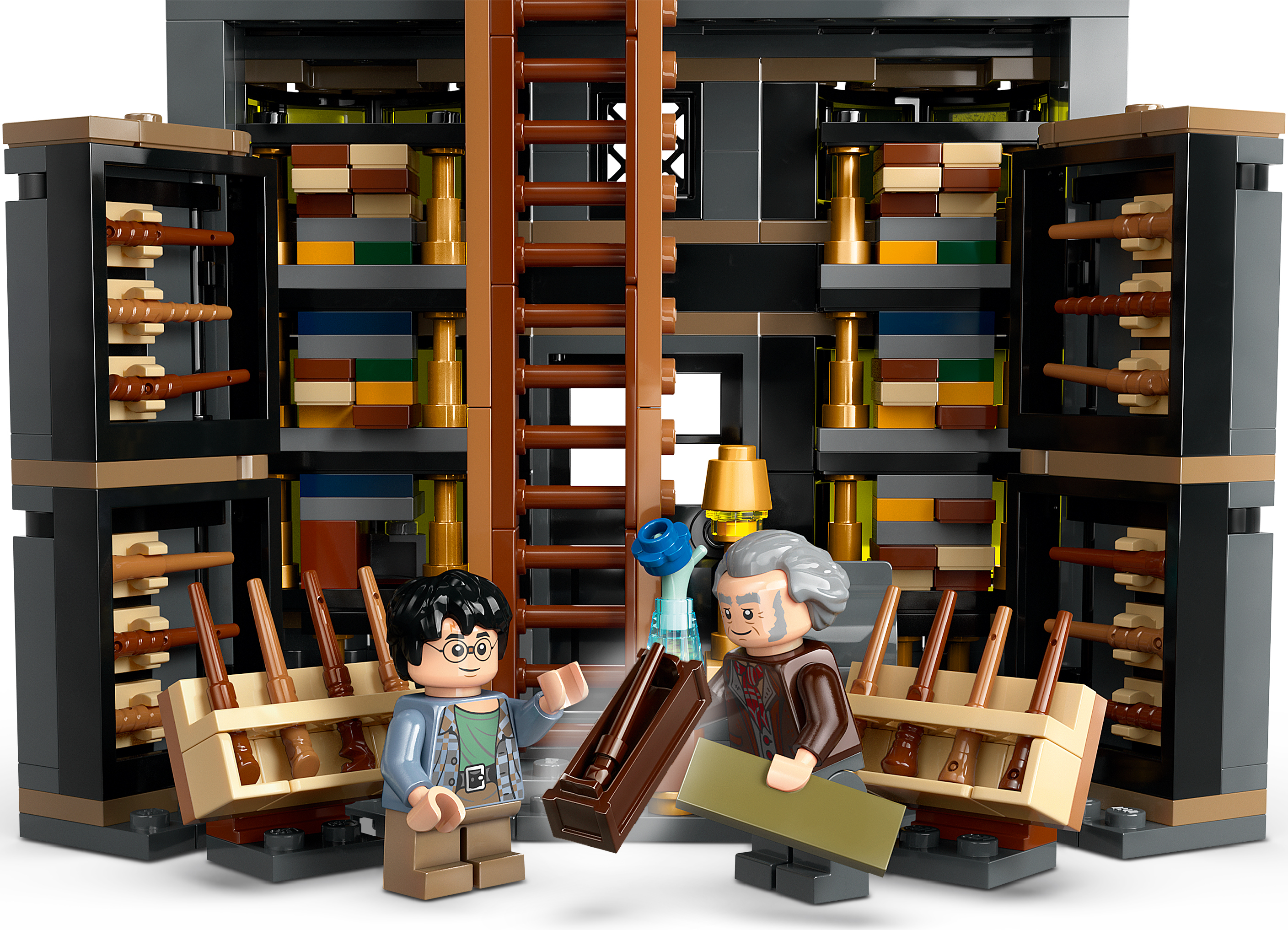 Конструктор LEGO 76439 Harry Potter Магазини Олівандера та мантій від Мадам Малкінфото8