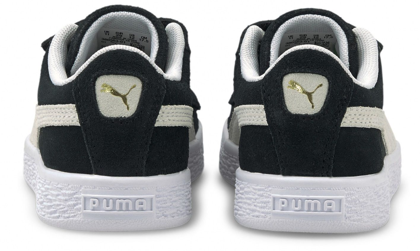 Кеды детские Puma Suede Classic XXI V PS 33 (1 UK) черные фото 5