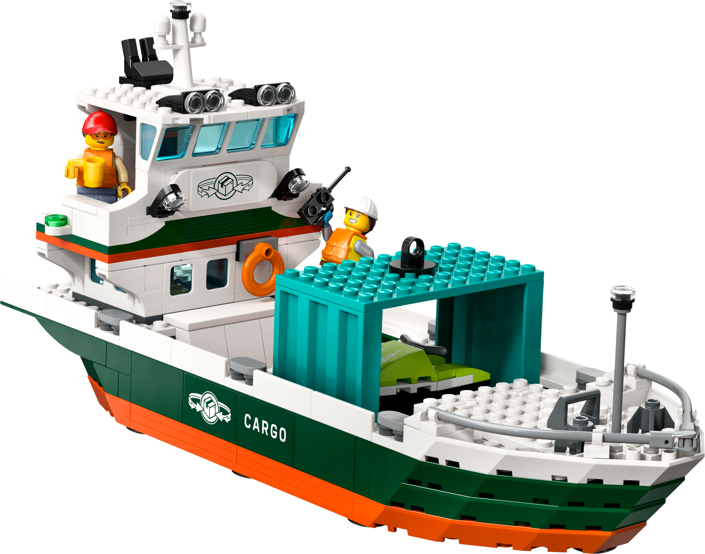 Конструктор LEGO 60422 City Морская гавань с грузовым судномфото8
