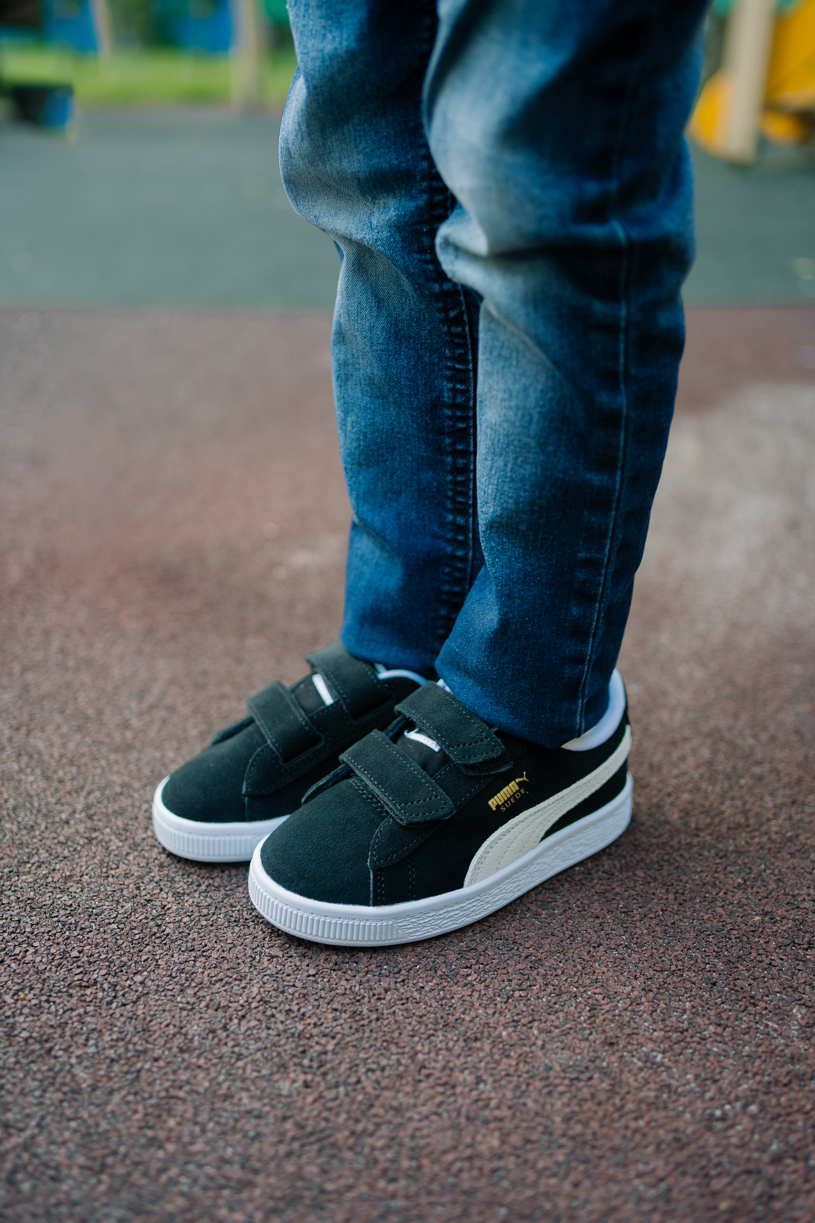 Кеди дитячі Puma Suede Classic XXI Kids' Trainers 380563-01 29 (UK) чорніфото8