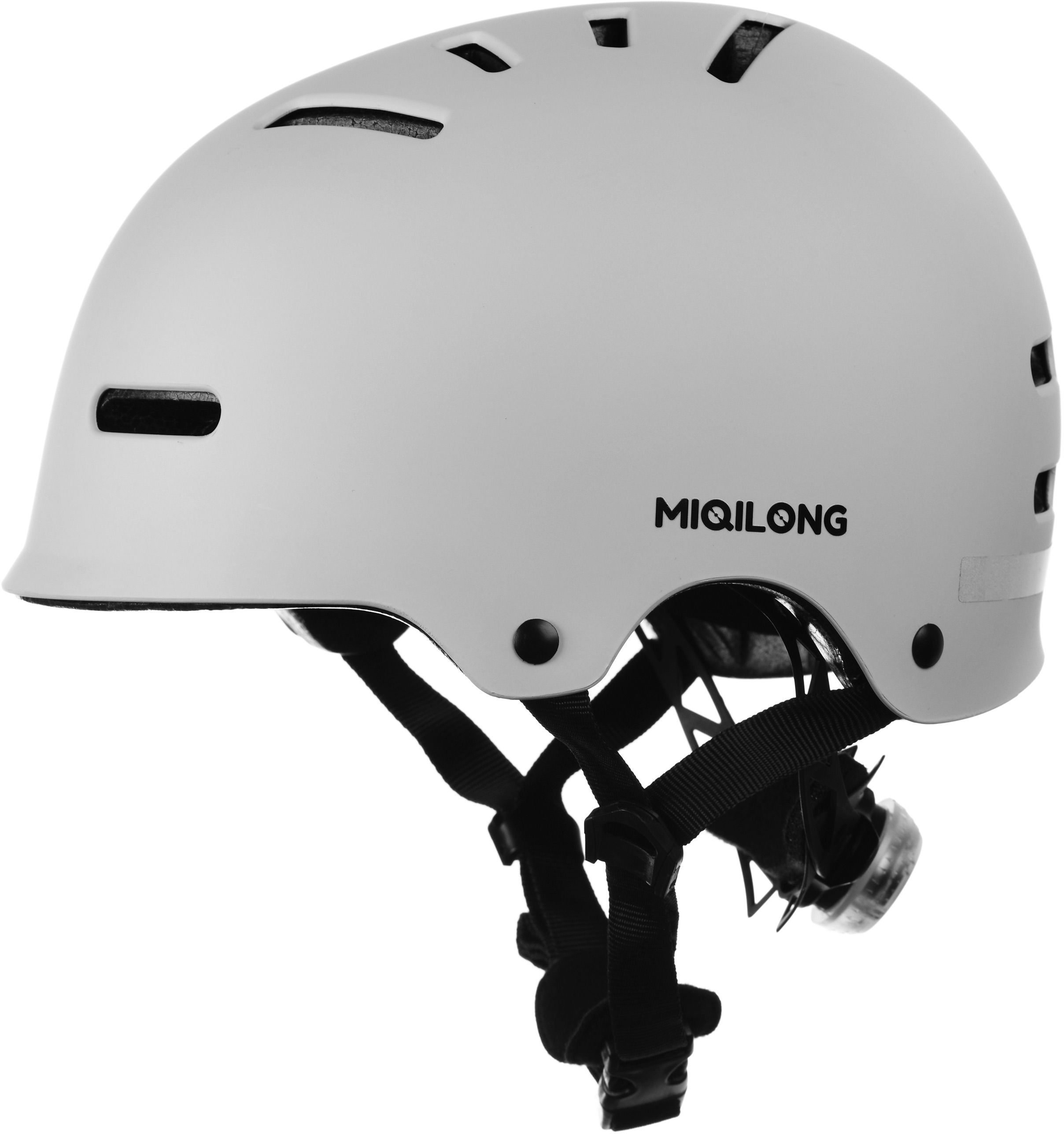 Детский защитный шлем Miqilong Condor серый фото 5