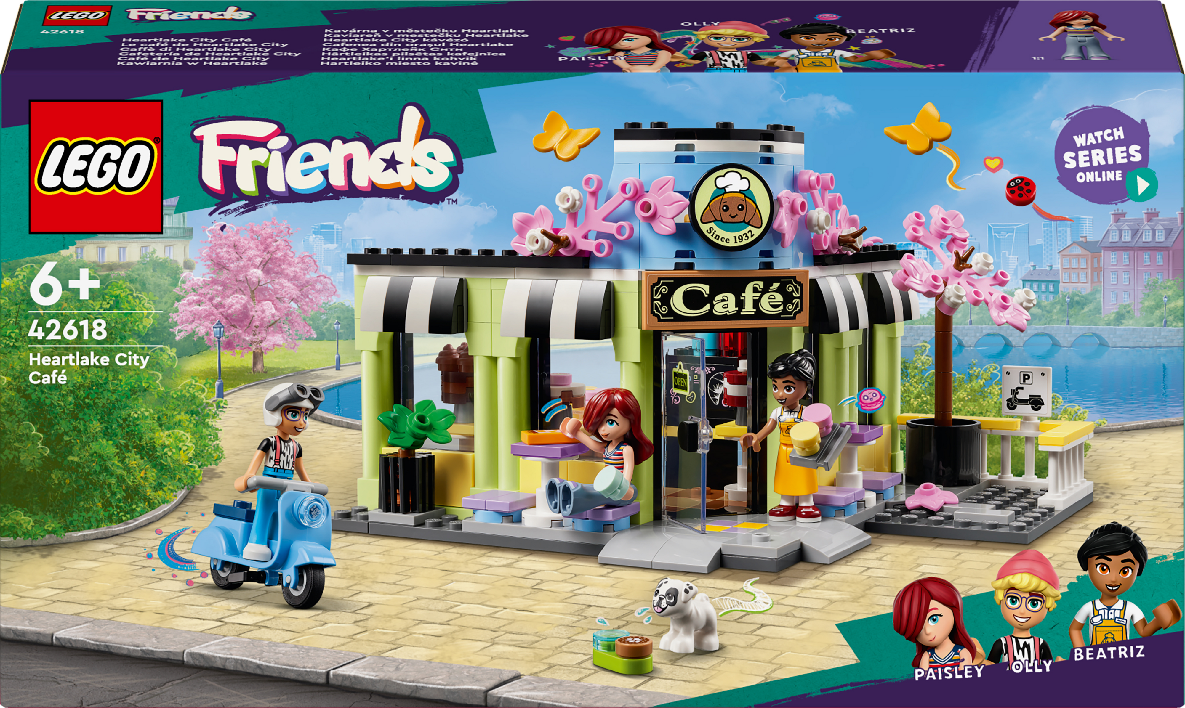 Конструктор LEGO Friends Кофейня Хартлейк-Сити 42618 фото 2