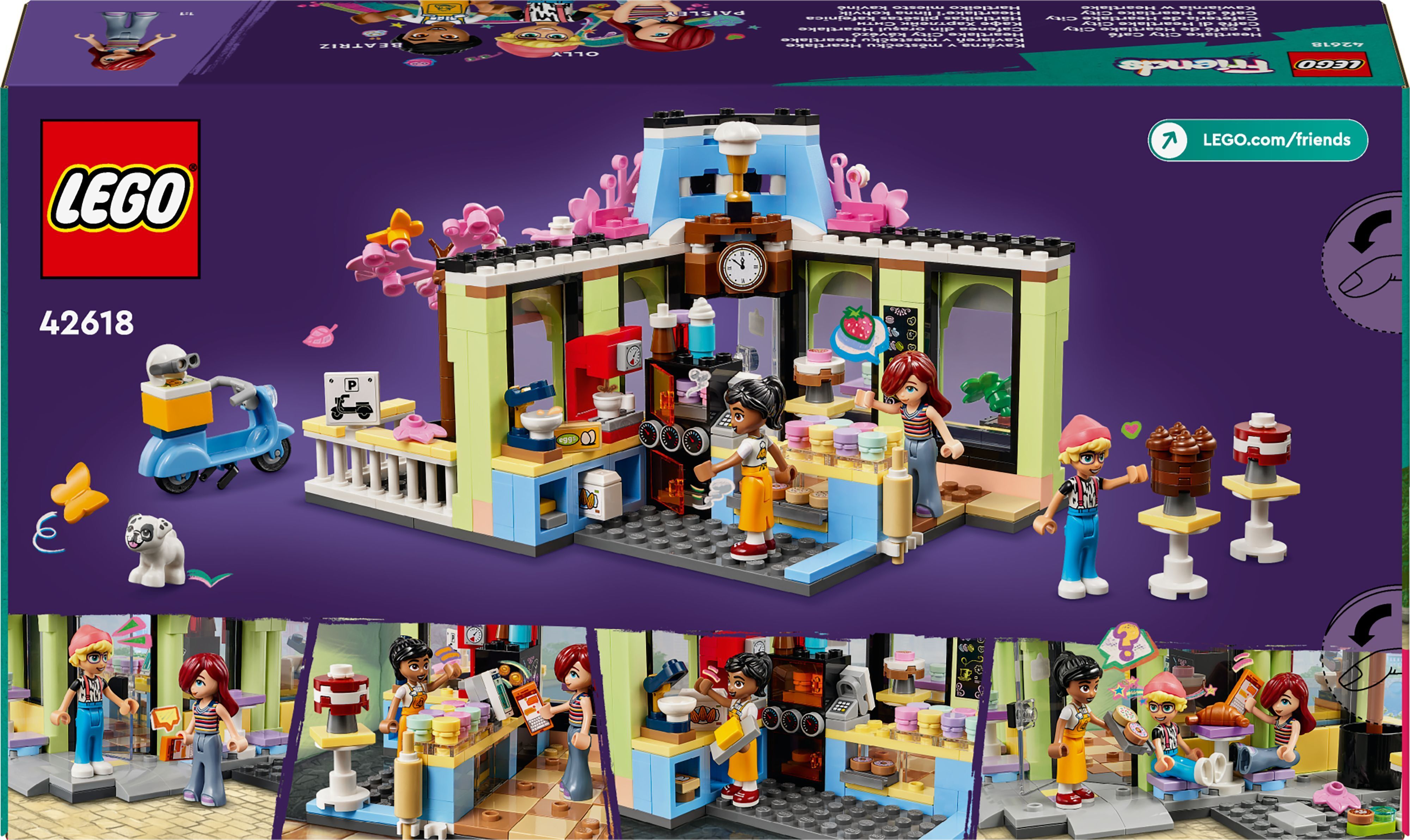 LEGO 42618 Friends Кофейня Хартлейк-Сити фото 8