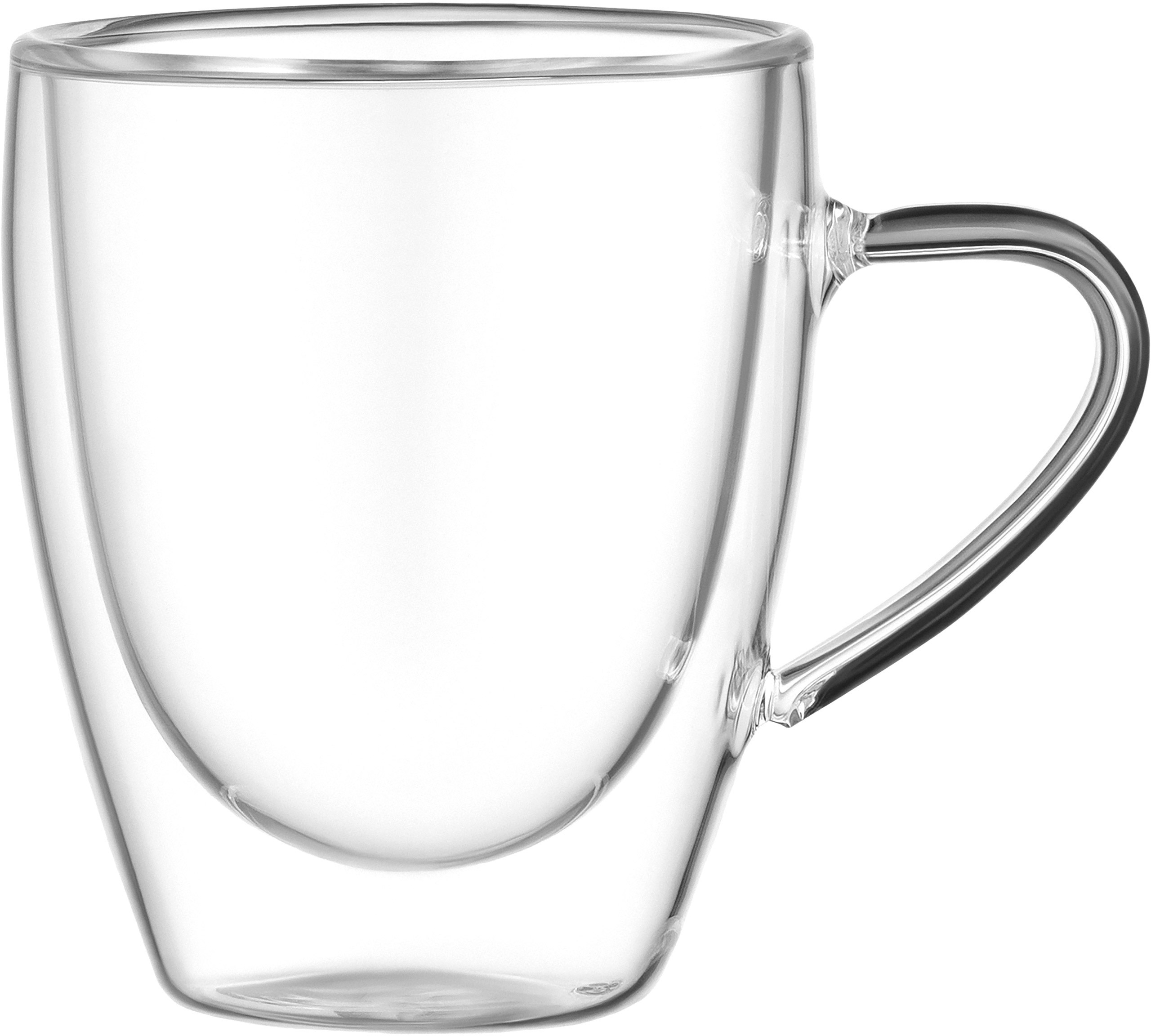 Набор чашек с ручками и двойными стенками ARDESTO, 150мл, 2шт (AR2615BH) фото 2