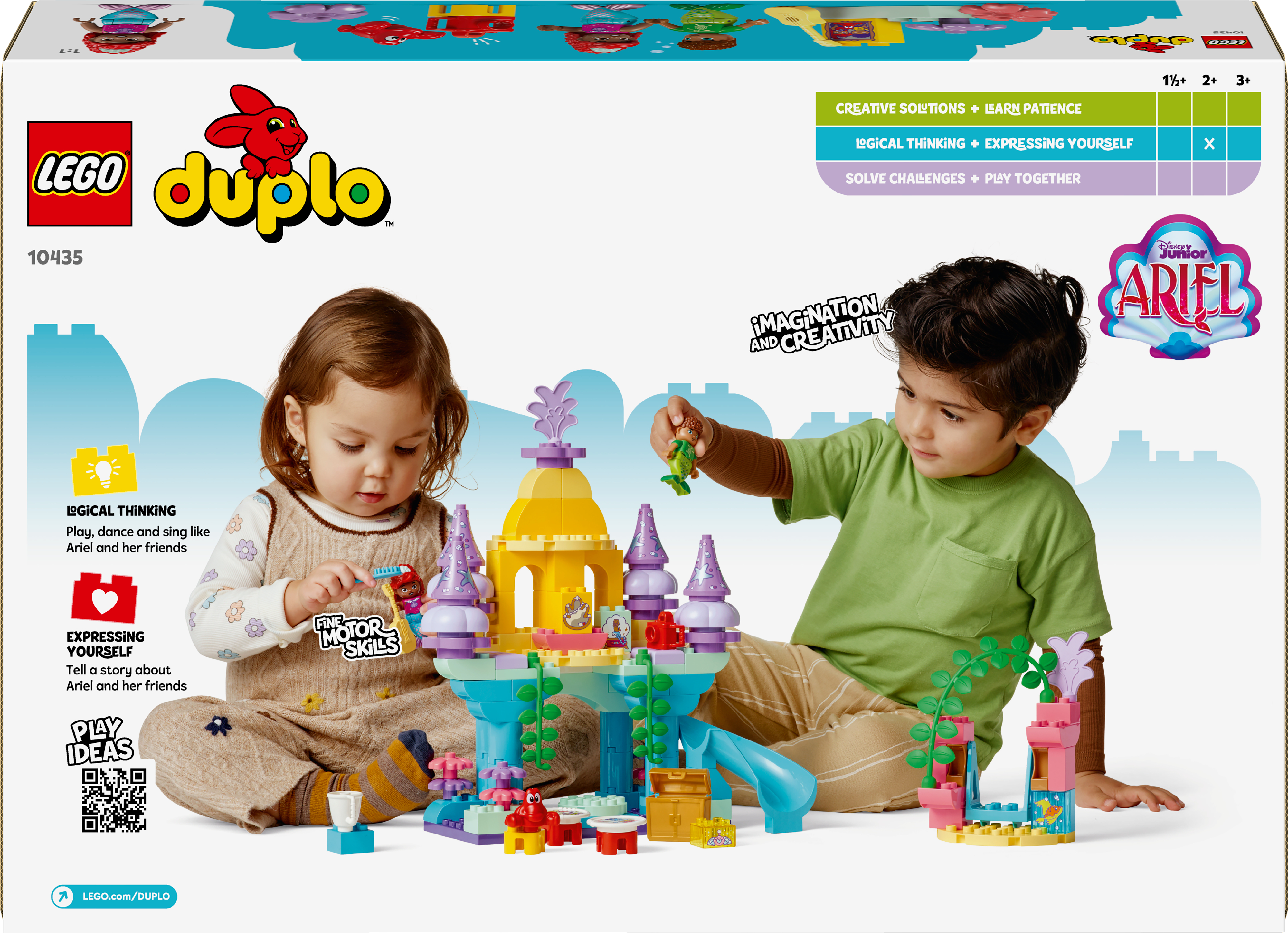 LEGO 10435 DUPLO Disney Волшебный подводный дворец Ариель фото 14