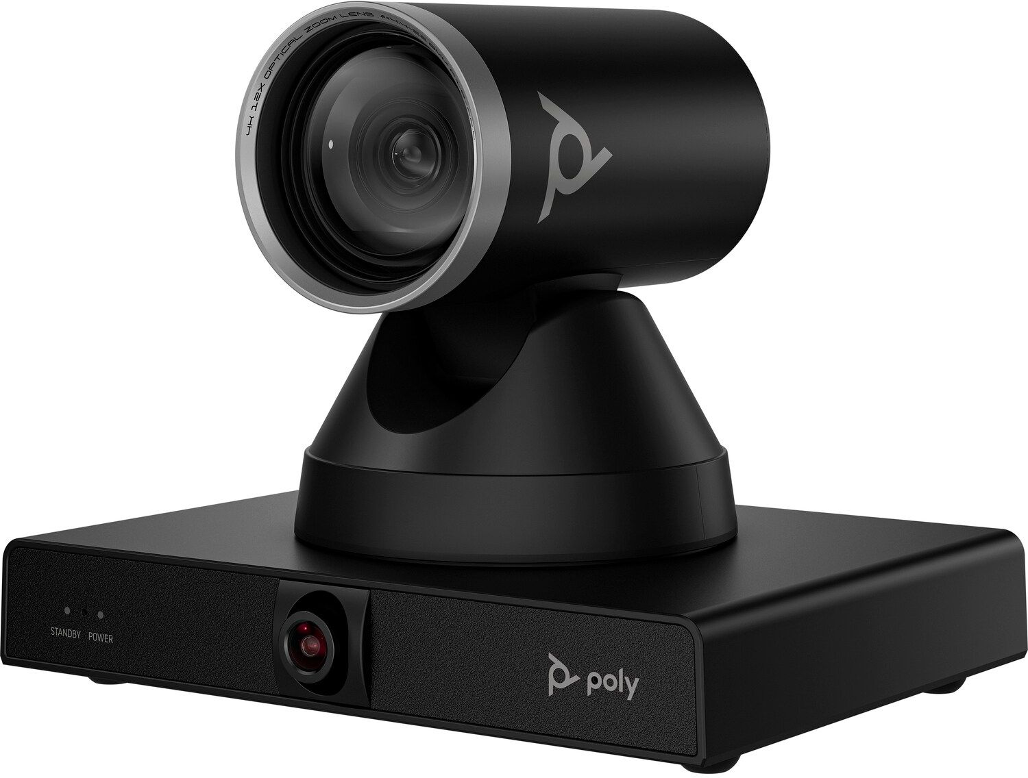 Конференц-камера Poly Studio E60, 4K, PTZ, сертифікати Microsoft Teams, Zoom, чорнийфото2