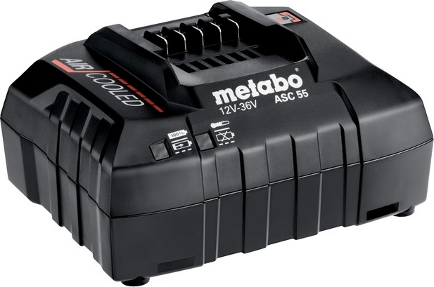 Набір акумулятора та зарядного пристрою Metabo 18В 2х4А·год, ЗП ASC55 (685050000)фото3