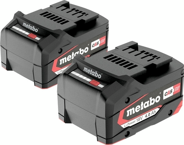 Набор аккумулятора и зарядного устройства Metabo 18В 2х4А·час, ЗП ASC55 (685050000) фото 2