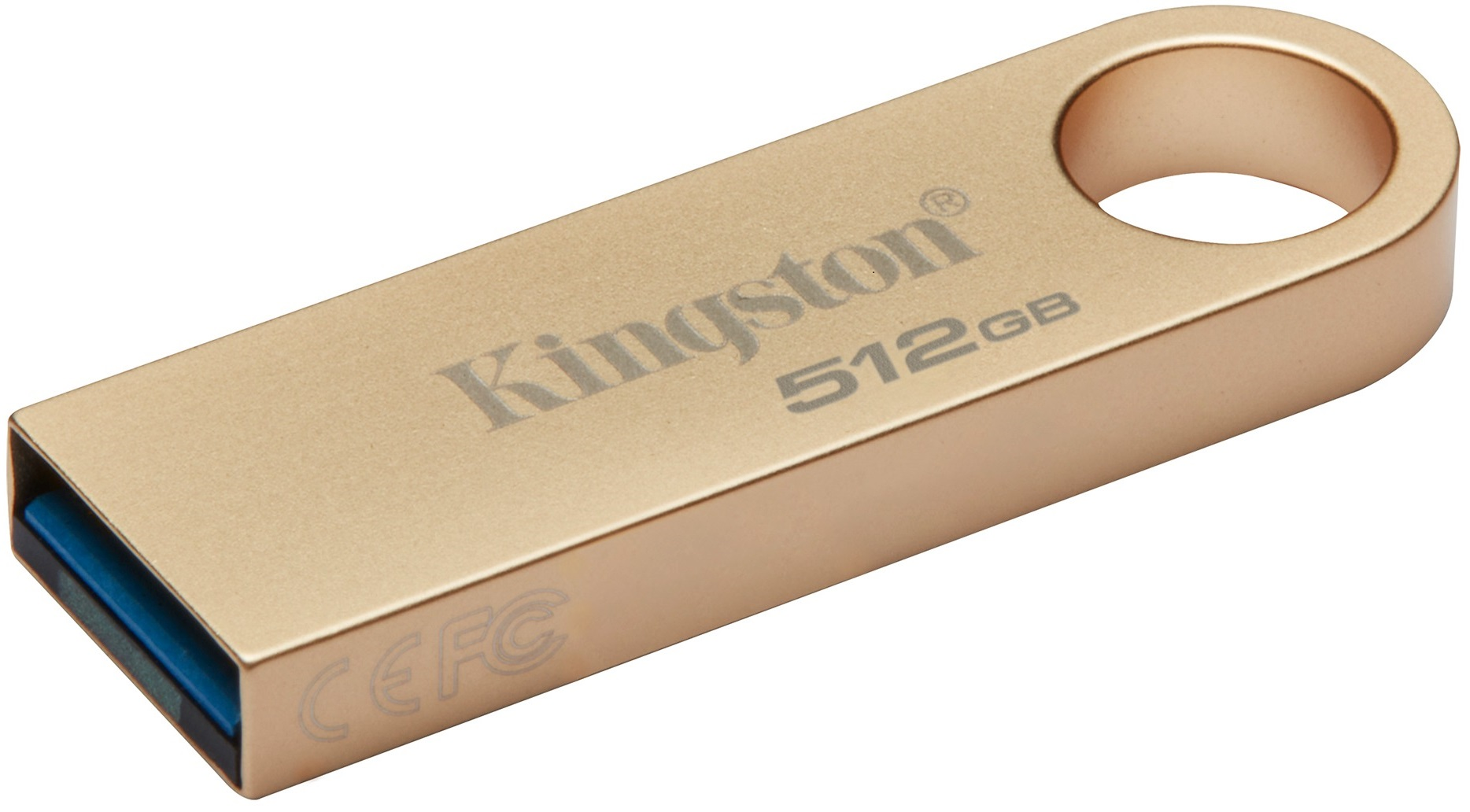 Накопитель USB 3.2 Kingston 512GB Gen1 DT SE9 G3 Gold (DTSE9G3/512GB) фото 2