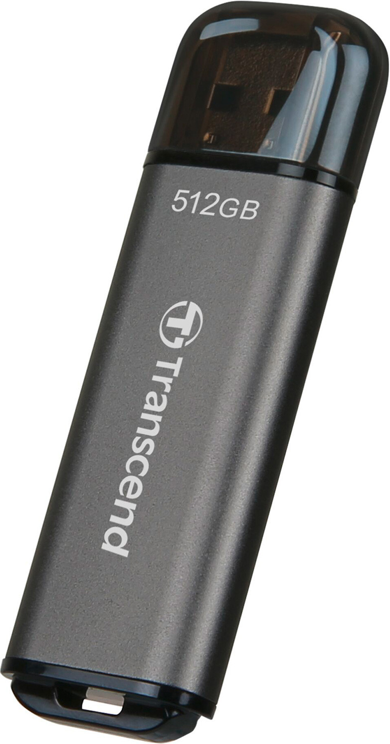 Накопитель USB 3.2 Type-A Transcend JetFlash 920 Gray R420/W400MB/s 512GB (TS512GJF920) фото 3