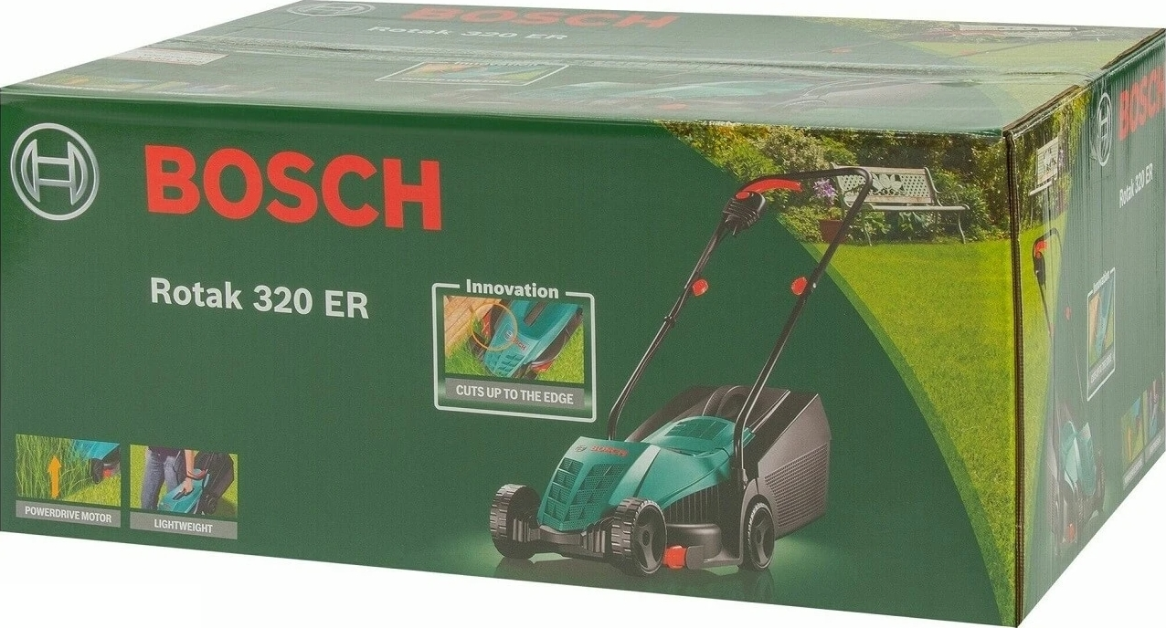 Газонокосилка Bosch Rotak 320 ER 1200Вт (0.600.8A6.00A) фото 4