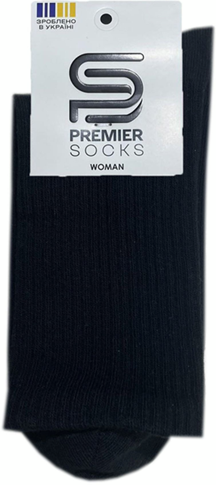 Шкарпетки жіночі Premier Socks 36-40 1 пара чорні (4820163318721)фото2