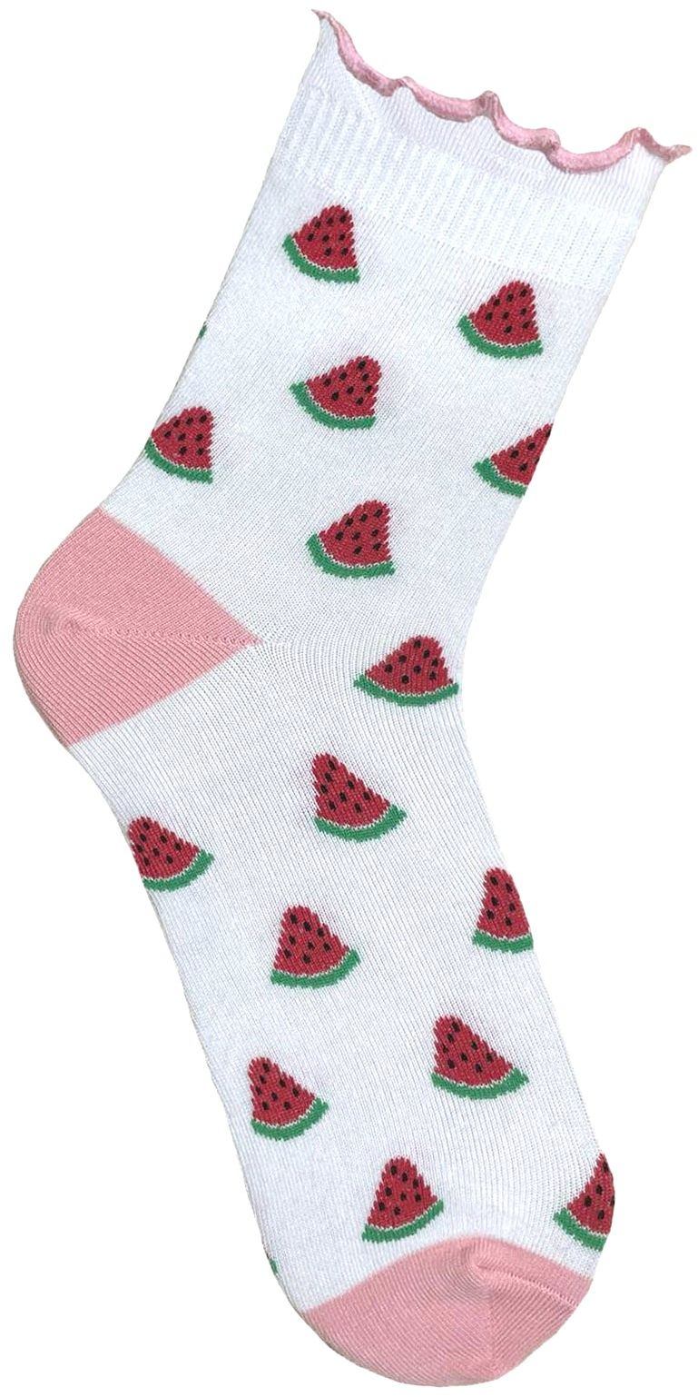 Набір жіночих шкарпеток Premier Socks 36-40 3 пари білі з принтом Ягоди (4820163319186)фото3