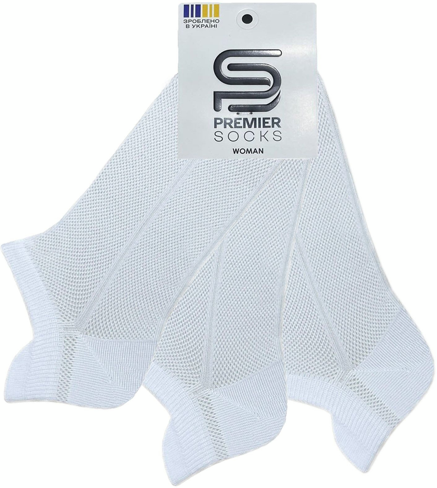 Набор носков женских Premier Socks 36-40 3 пары белые (4820163319247) фото 3
