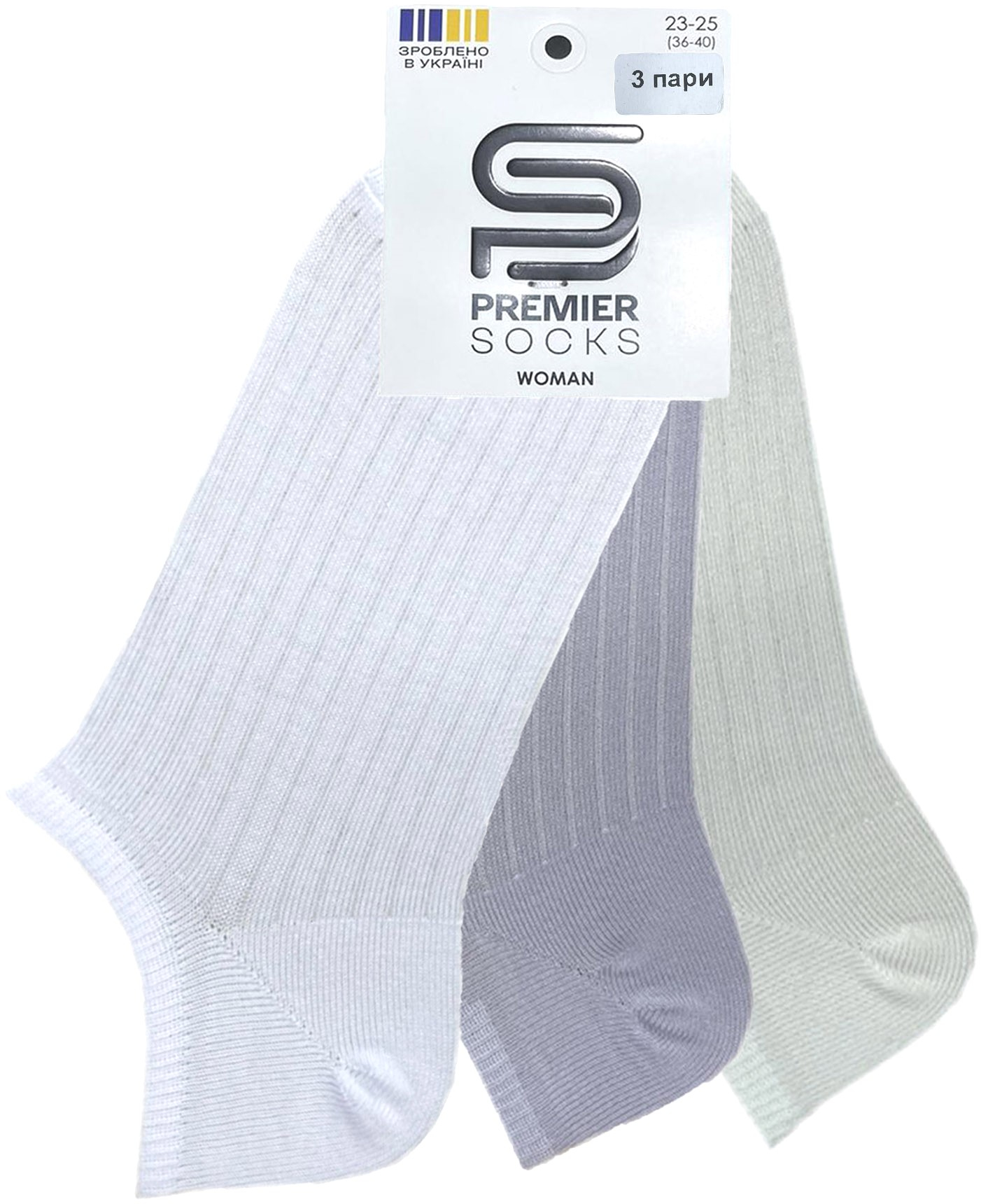 Набір жіночих шкарпеток Premier Socks 36-40 3 пари різнокольорові (4820163319315)фото2