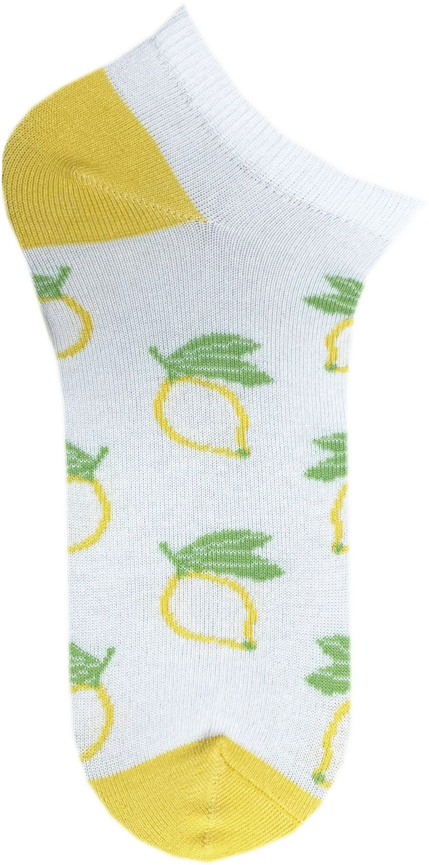 Набор носков женских Premier Socks 36-40 5 пар желтые с принтом (4820163319353) фото 5