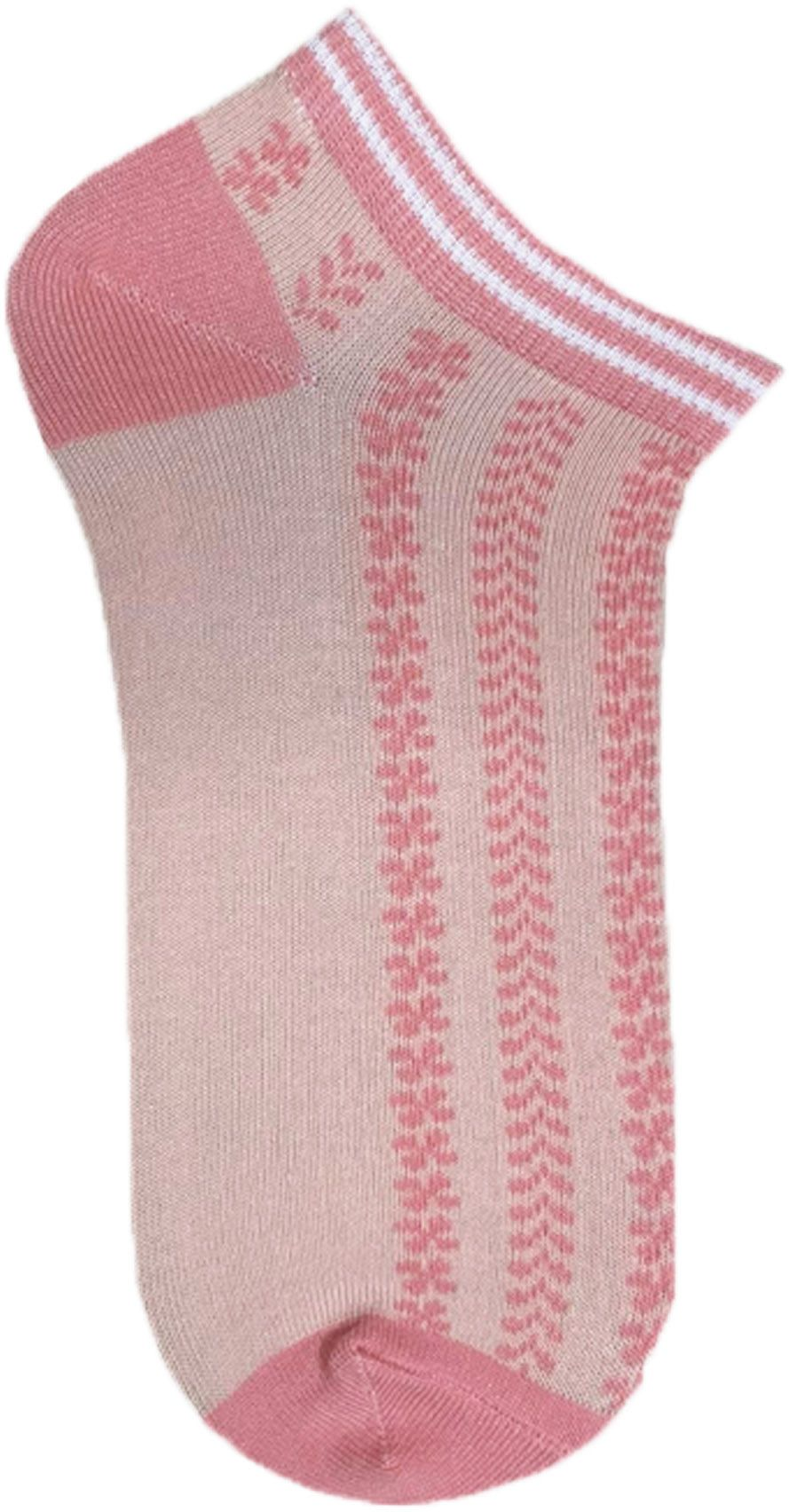 Набор носков женских Premier Socks 36-40 5 пар розовые с принтом (4820163319360) фото 3