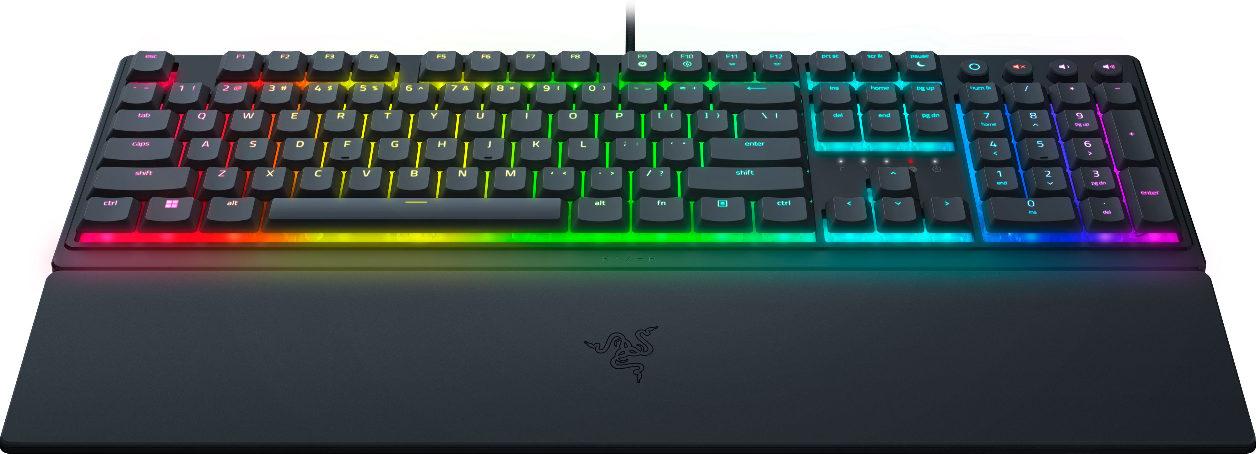 Ігрова клавіатура Razer Ornata V3 RGB Mecha-Membrane UKR (RZ03-04462100-R371)фото2