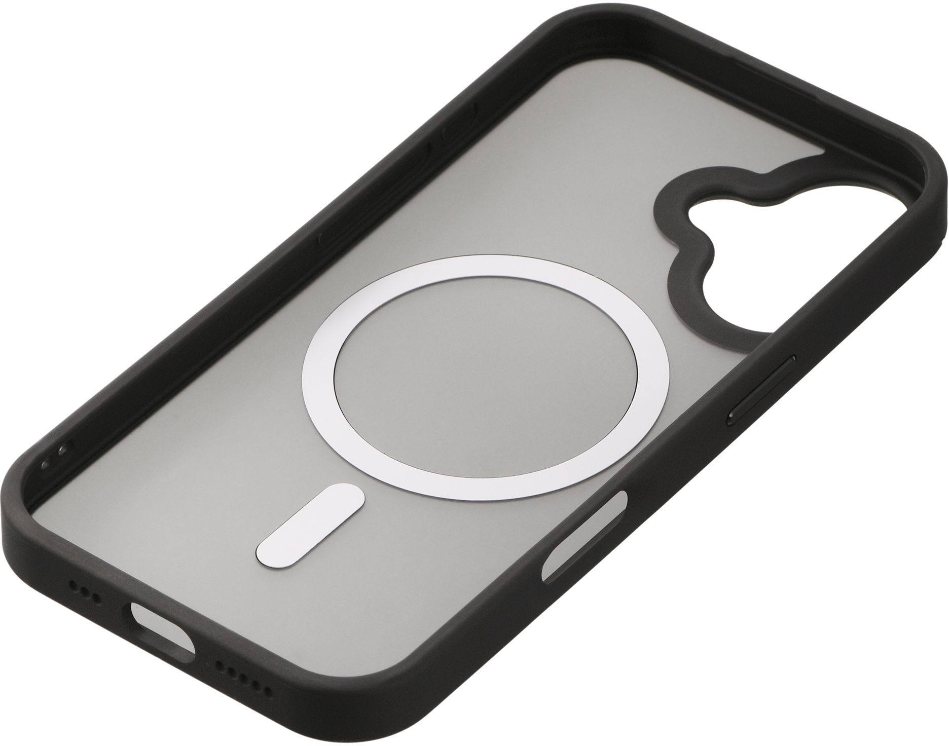 Чохол 2Е Basic для Apple iPhone 16 Soft Touch MagSafe Cover Black (2E-IPH-16-OCLS-BK)фото4