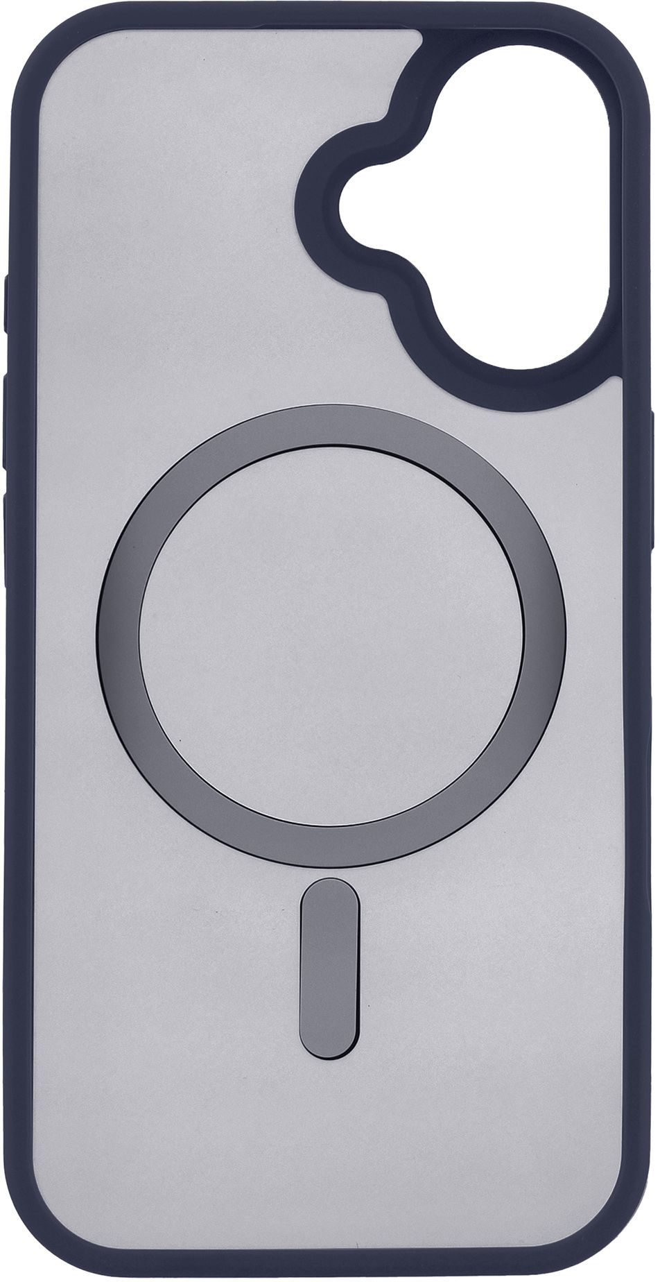 Чохол 2Е Basic для Apple iPhone 16 Soft Touch MagSafe Cover Dark Blue (2E-IPH-16-OCLS-DL)фото2