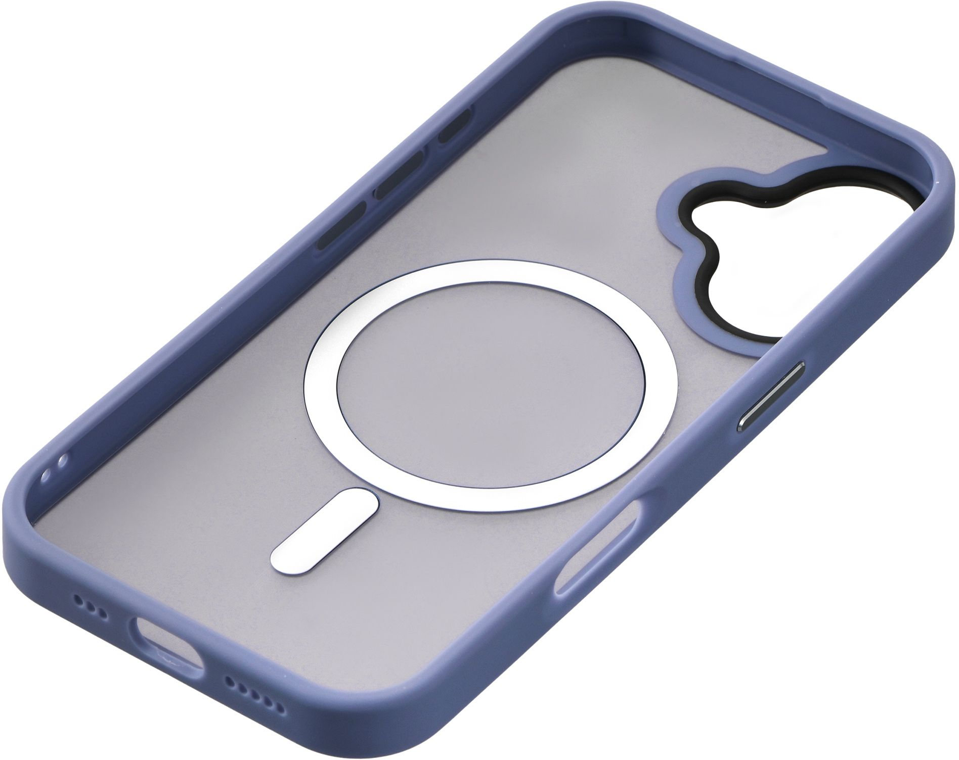 Чохол 2Е Basic для Apple iPhone 16 Soft Touch MagSafe Cover Light Blue (2E-IPH-16-OCLS-LB)фото4
