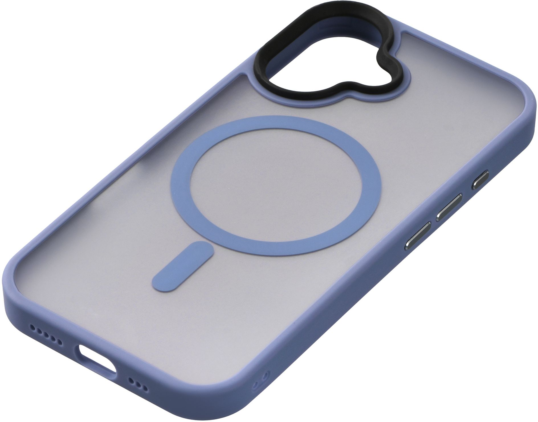 Чохол 2Е Basic для Apple iPhone 16 Soft Touch MagSafe Cover Light Blue (2E-IPH-16-OCLS-LB)фото3