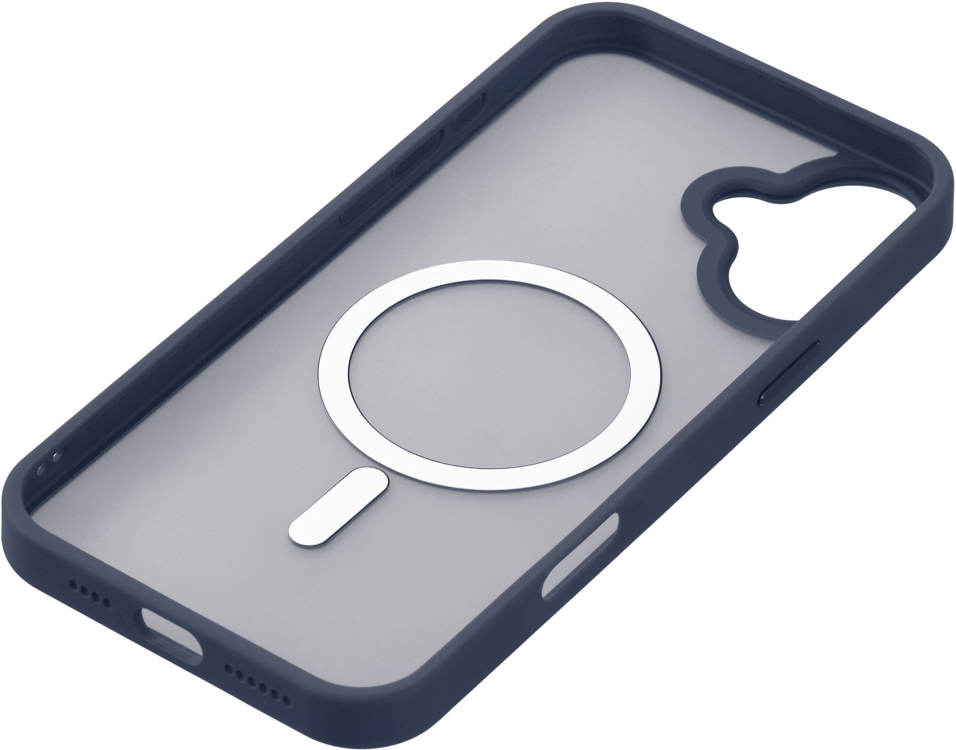 Чохол 2Е Basic для iPhone 16 Plus, Soft Touch MagSafe Cover Blueфото4