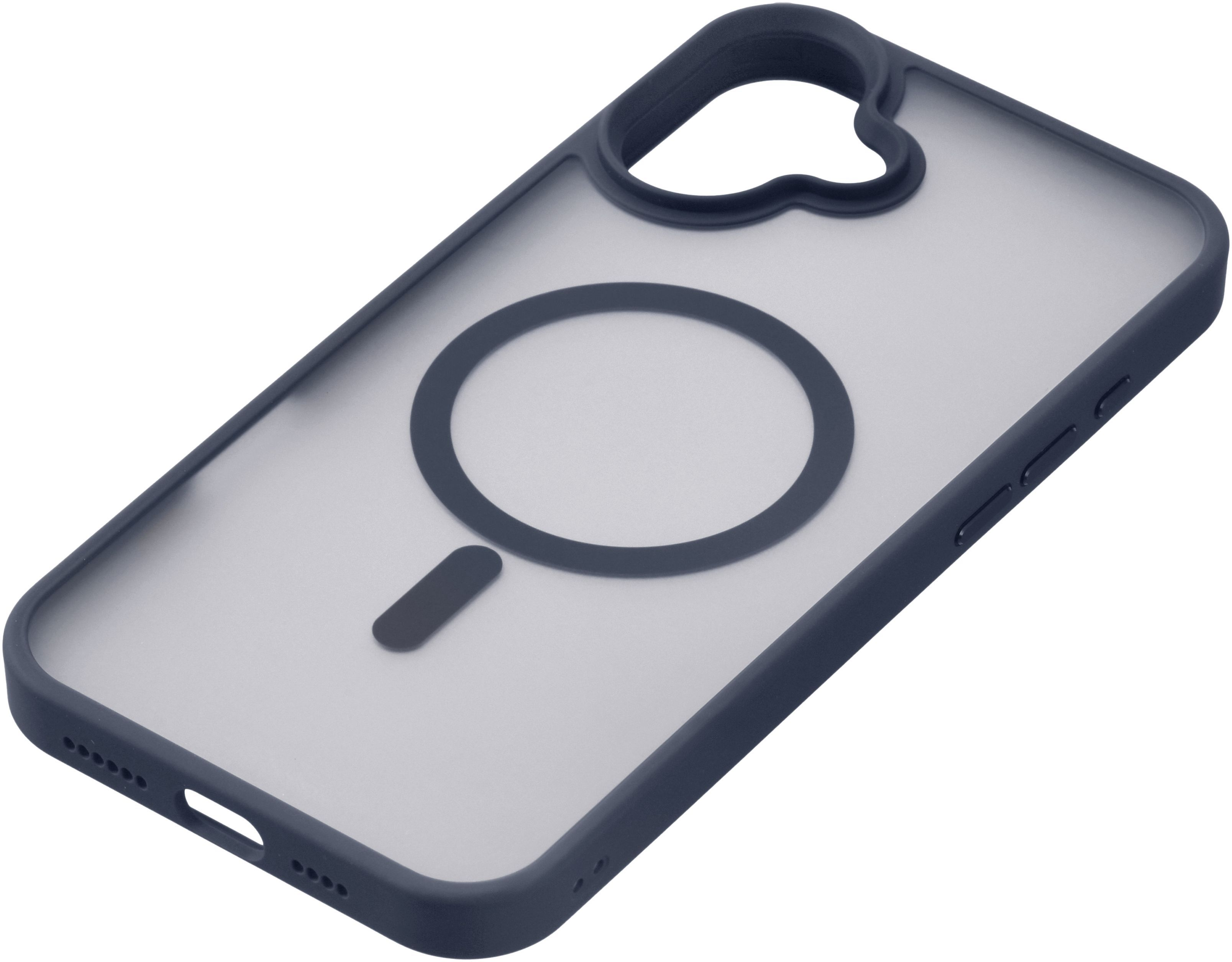 Чохол 2Е Basic для iPhone 16 Plus, Soft Touch MagSafe Cover Blueфото3