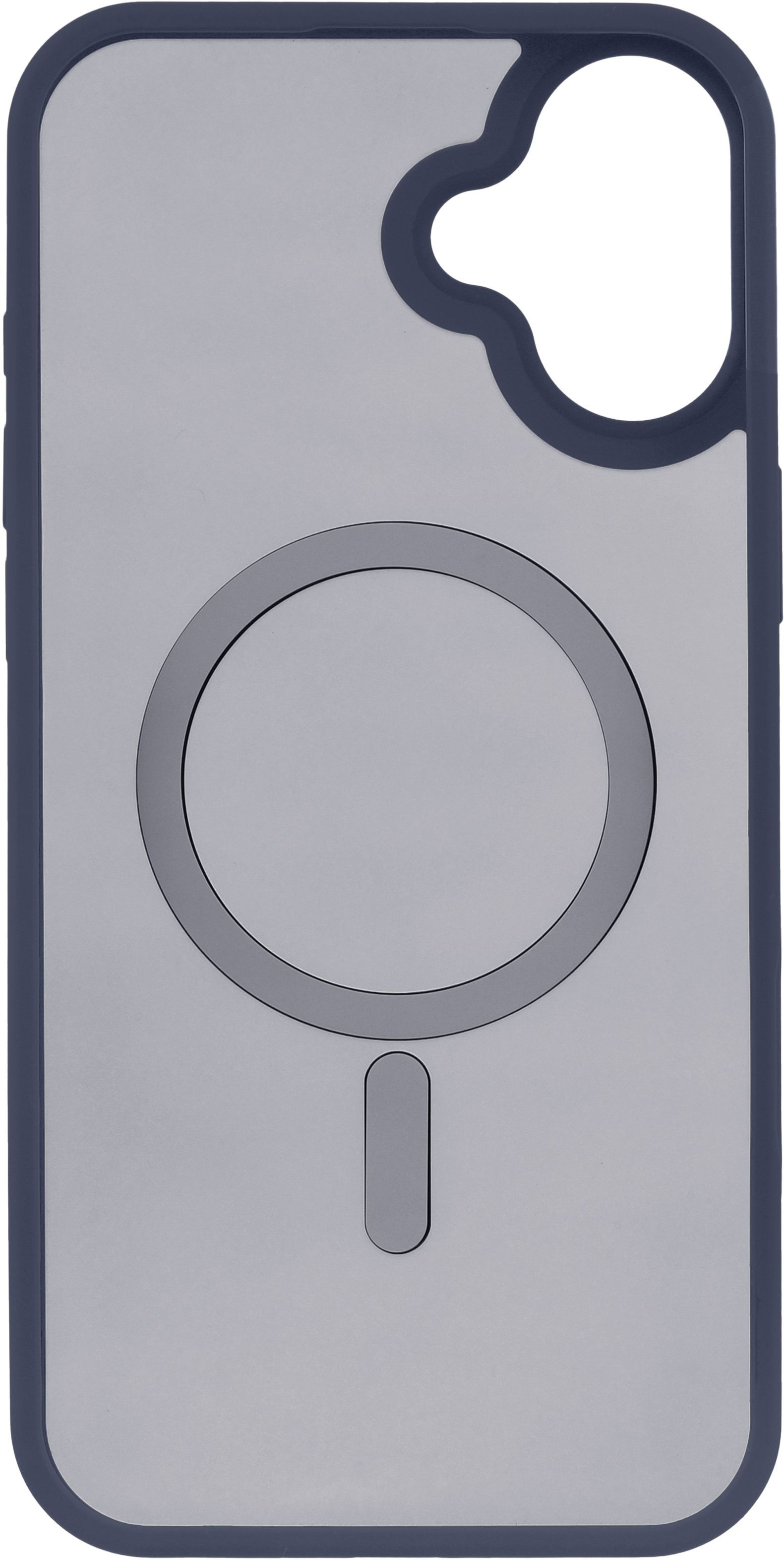 Чохол 2Е Basic для iPhone 16 Plus, Soft Touch MagSafe Cover Blueфото2