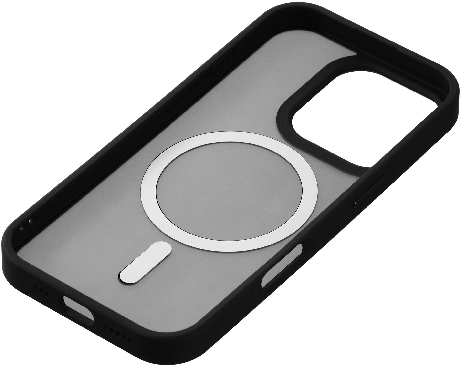 Чохол 2Е Basic для Apple iPhone 16 Pro Soft Touch MagSafe Cover Black (2E-IPH-16PR-OCLS-BK)фото4