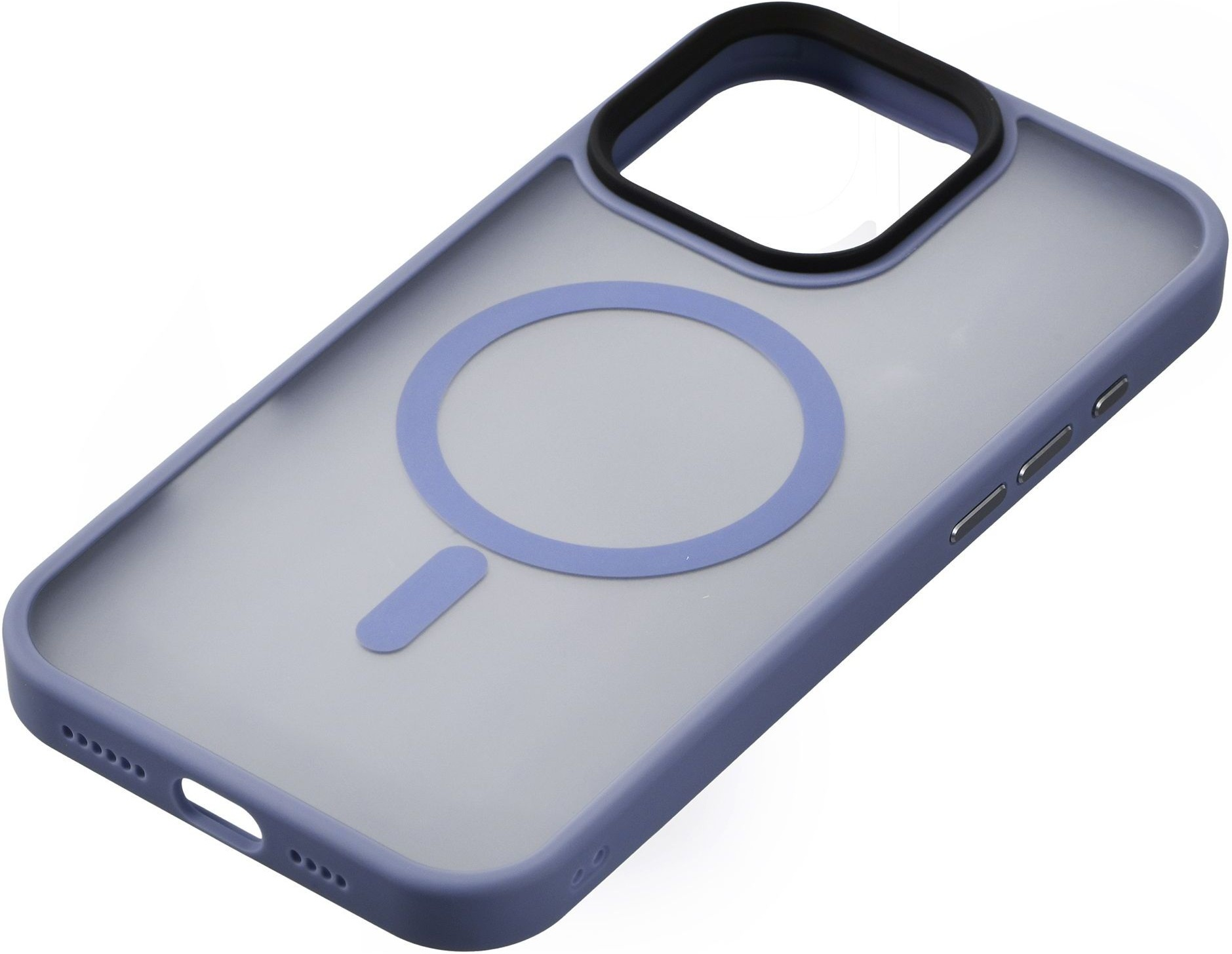 Чохол 2Е Basic для Apple iPhone 16 Pro Soft Touch MagSafe Cover Light Blue (2E-IPH-16PR-OCLS-LB)фото3
