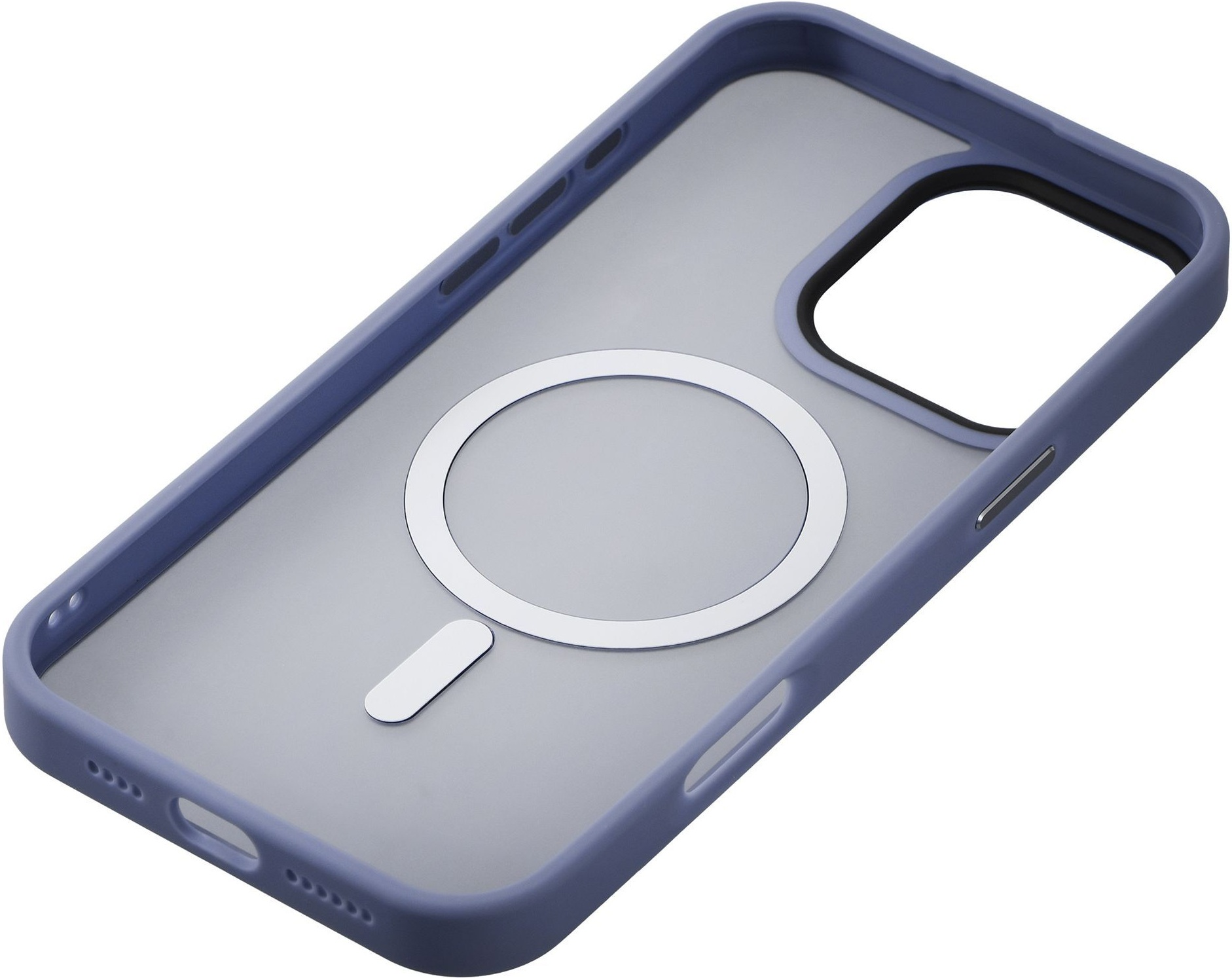 Чохол 2Е Basic для Apple iPhone 16 Pro Soft Touch MagSafe Cover Light Blue (2E-IPH-16PR-OCLS-LB)фото4