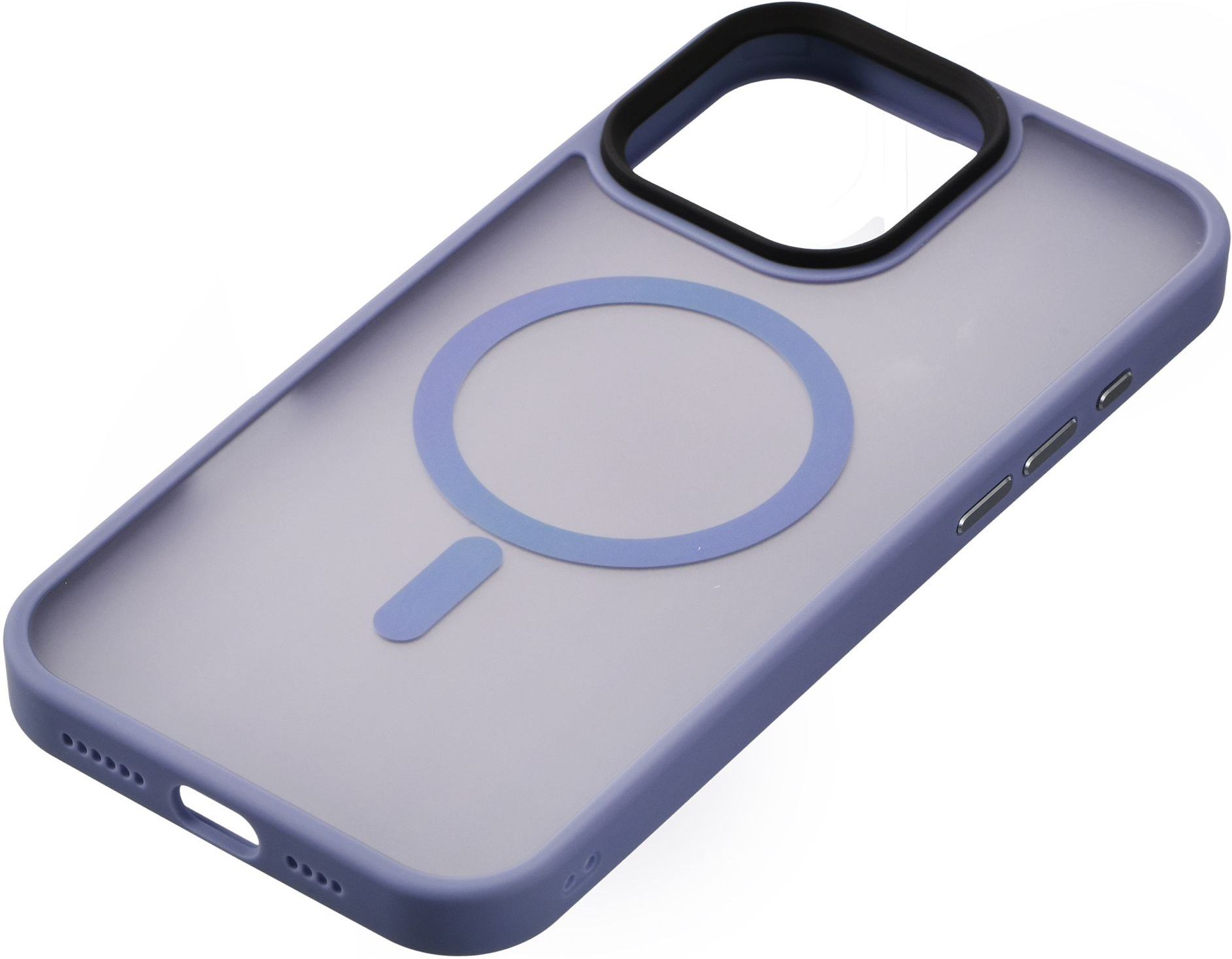 Чохол 2Е Basic для Apple iPhone 16 Pro Max Soft Touch MagSafe Cover Light Blue (2E-IPH-16PRM-OCLS-BL)фото3