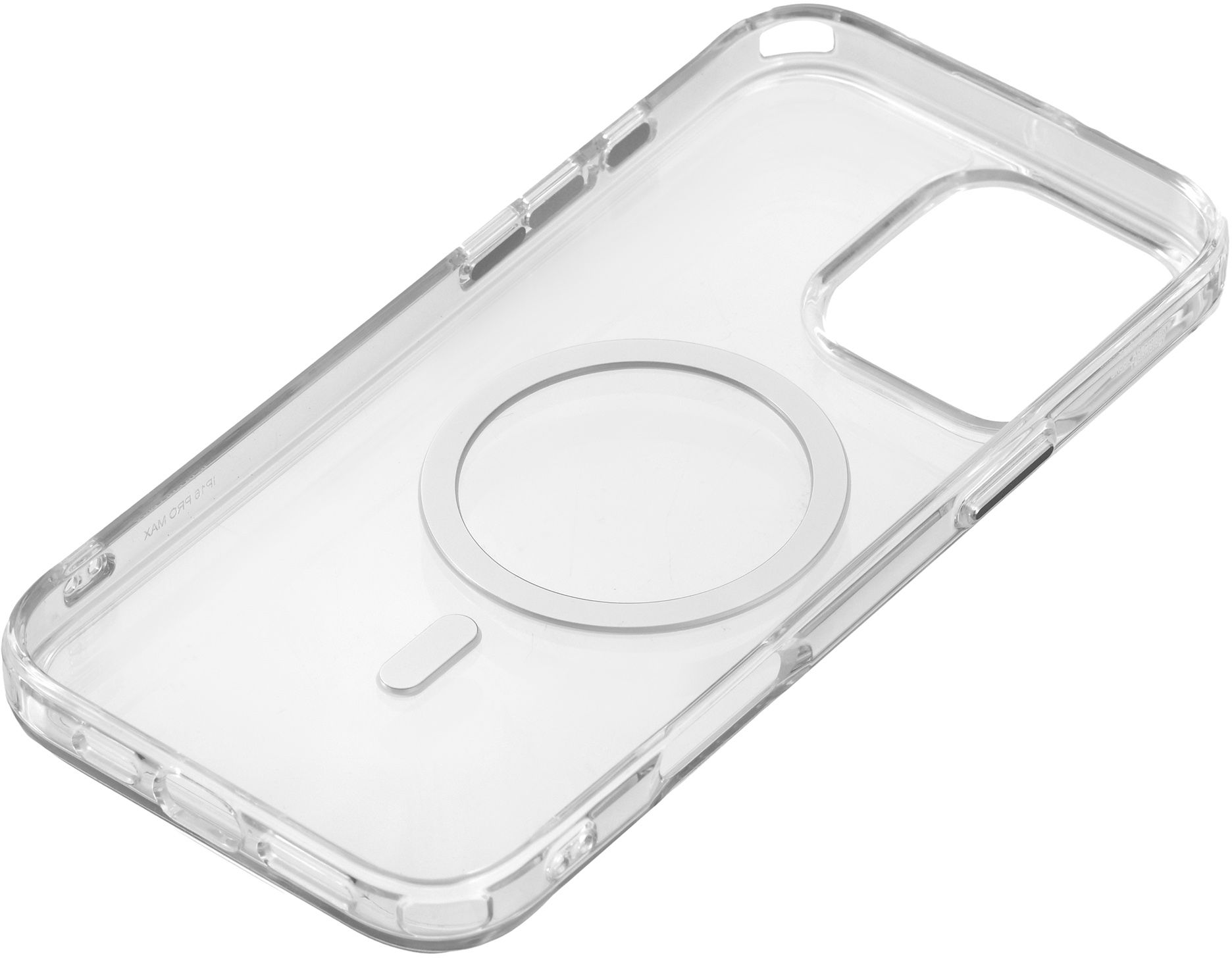 Чохол 2Е Basic для Apple iPhone 16 Pro Max Transparent MagSafe Cover Clear (2E-IPH-16PRM-OCLS-CL)фото4