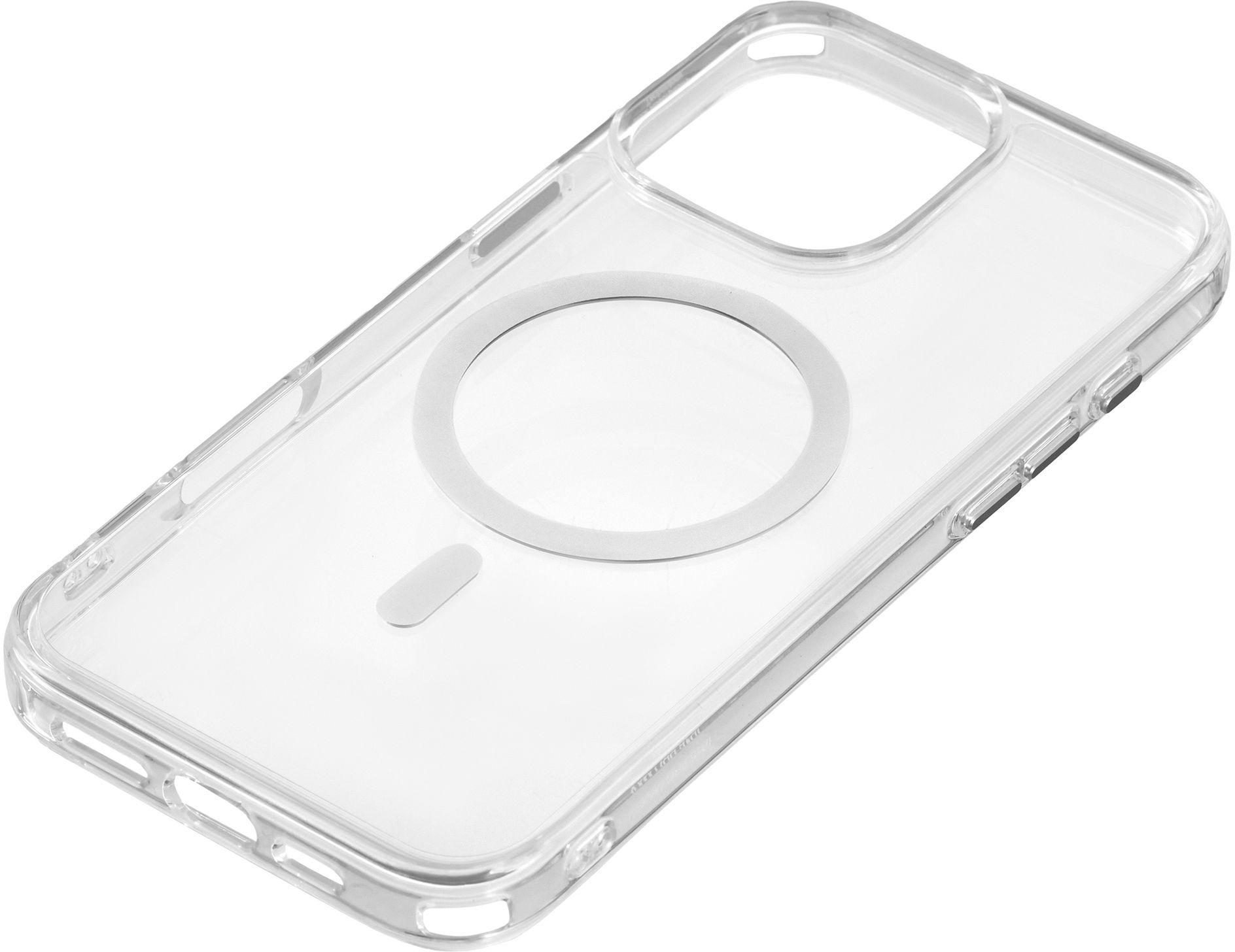 Чохол 2Е Basic для Apple iPhone 16 Pro Max Transparent MagSafe Cover Clear (2E-IPH-16PRM-OCLS-CL)фото3