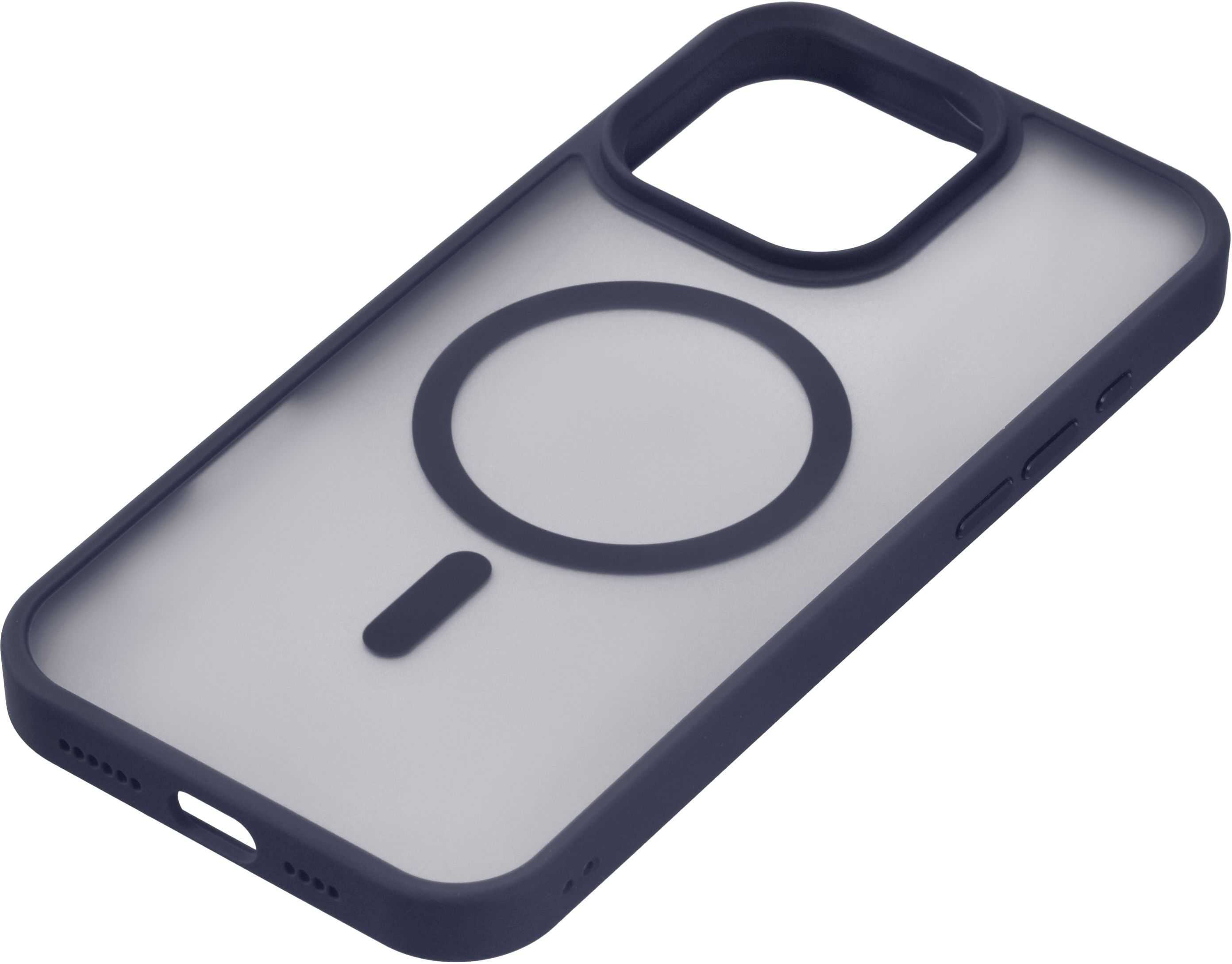 Чохол 2Е Basic для Apple iPhone 16 Pro Max Soft Touch MagSafe Cover Dark Blue (2E-IPH-16PRM-OCLS-DL)фото3
