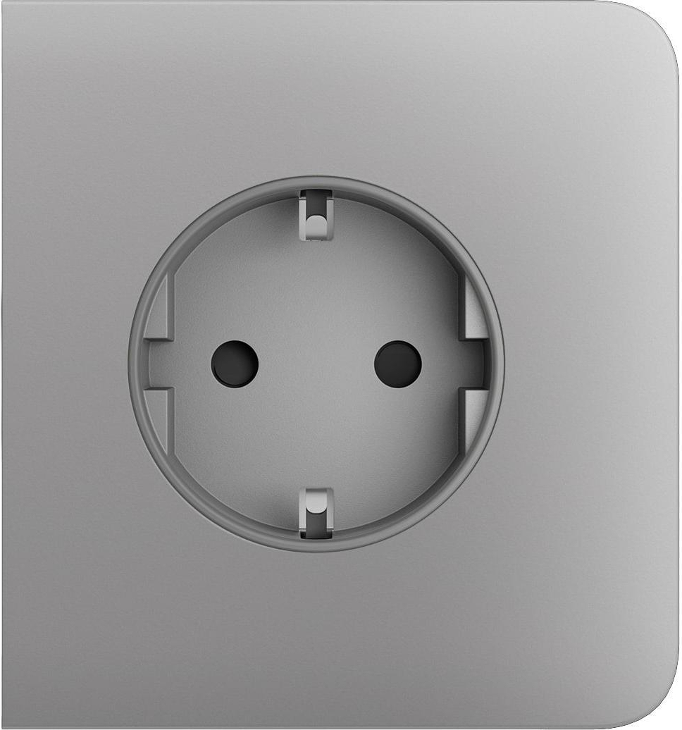 Боковая панель для встраиваемой розетки Ajax SideCover for Outlet Basic, туманный (000046685) фото 
