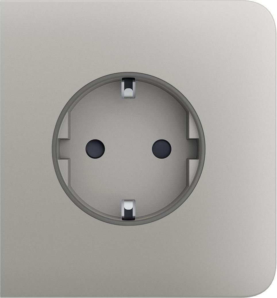 Боковая панель для встраиваемой розетки Ajax SideCover for Outlet Basic, устричный (000046691) фото 