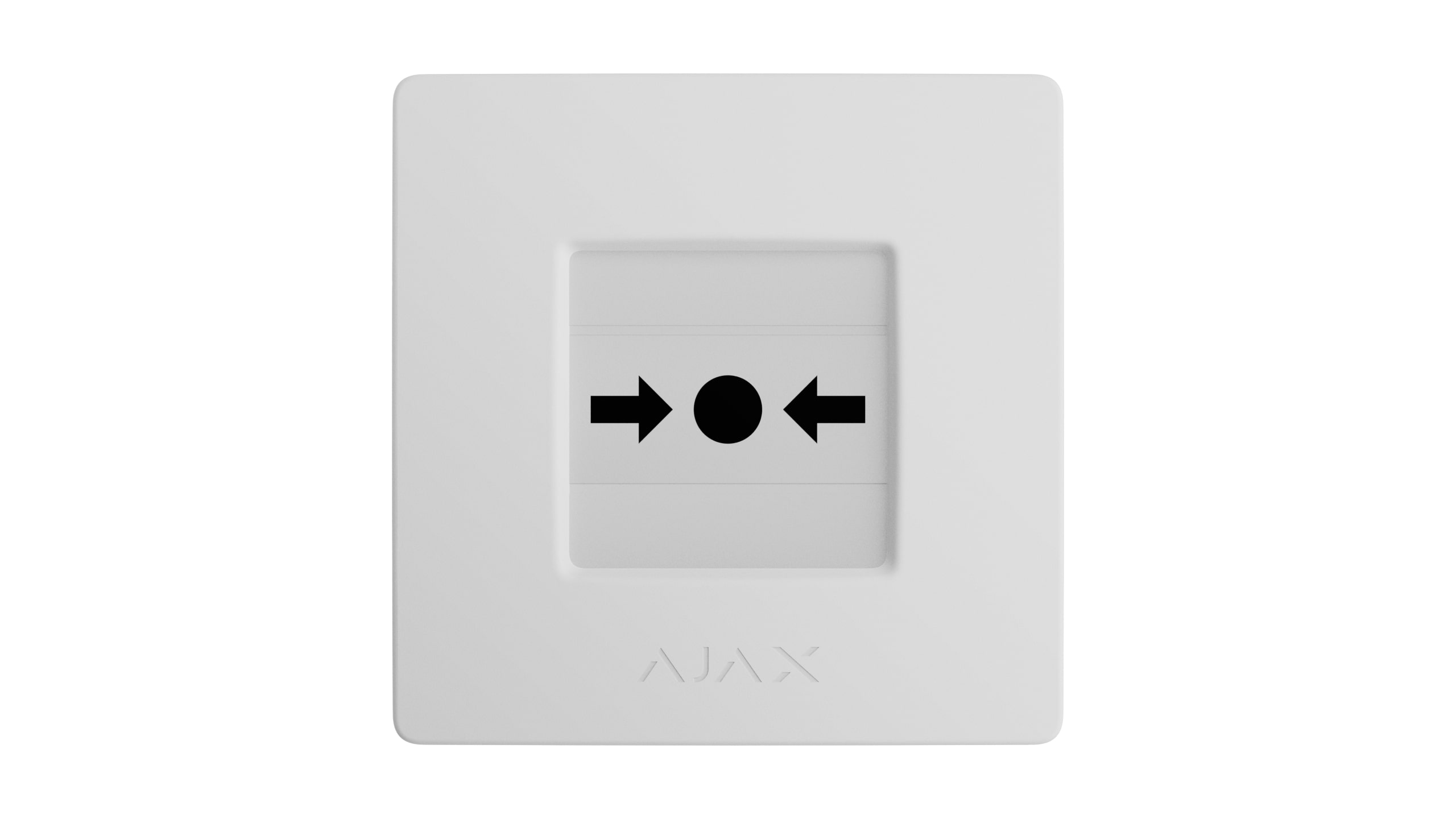 Бездротова настінна кнопка пожежної тривоги Ajax Manual, білий (000044796)фото7